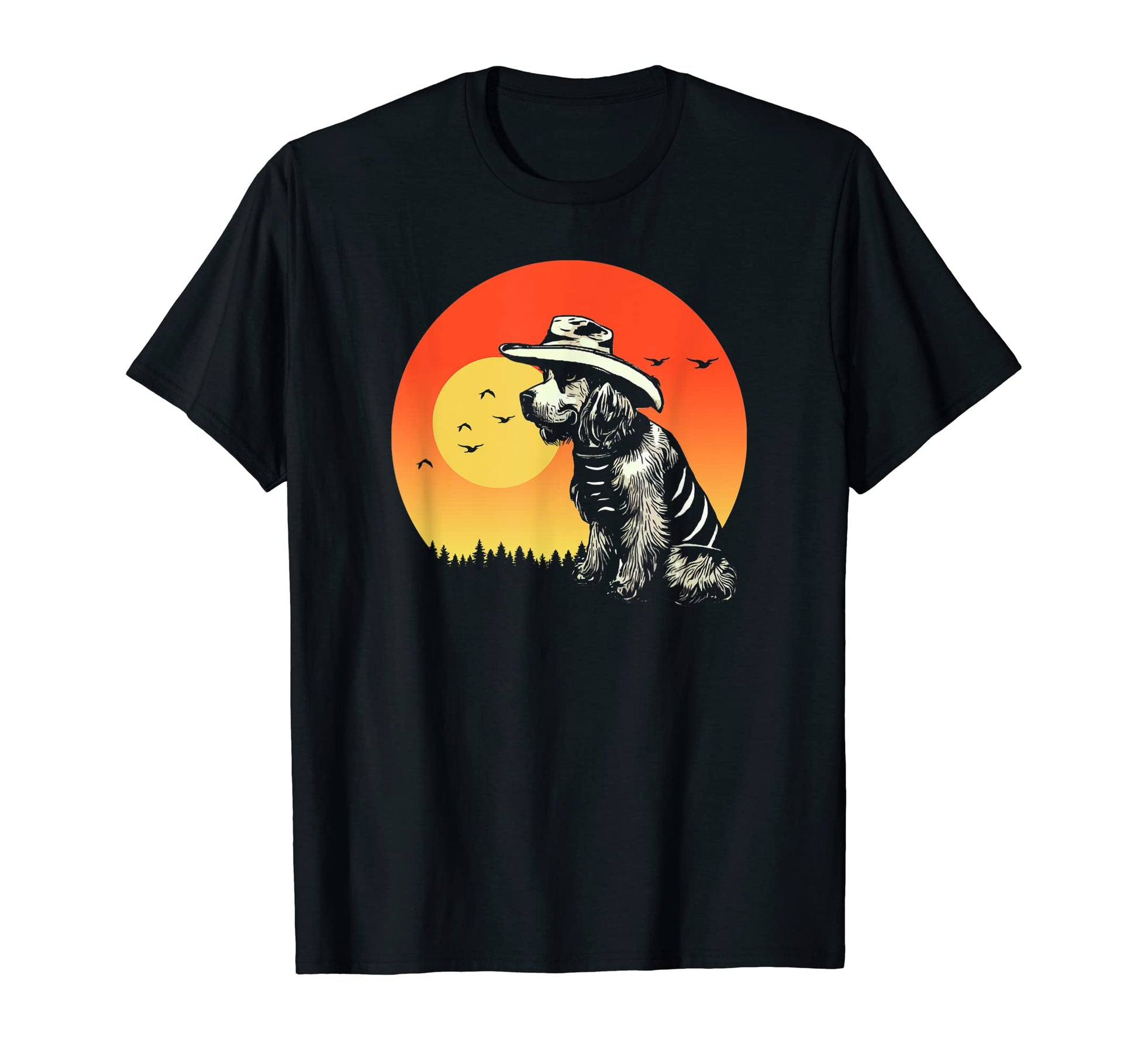Cocker Spaniel Cowboy Funny Western T-Shirt - Trendy Graphic for Adults - T-Shirt, Sweatshirt, Hoodie