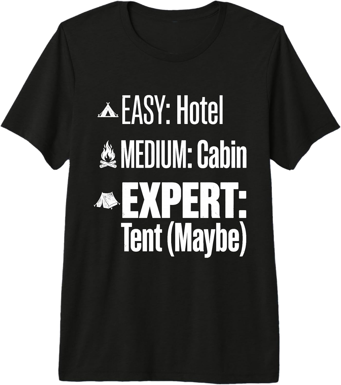 Expert Tent Camping Outdoor Adventure Apparel - Adult & Kids T-Shirts, Sweatshirts & Hoodies apparel design preview 1