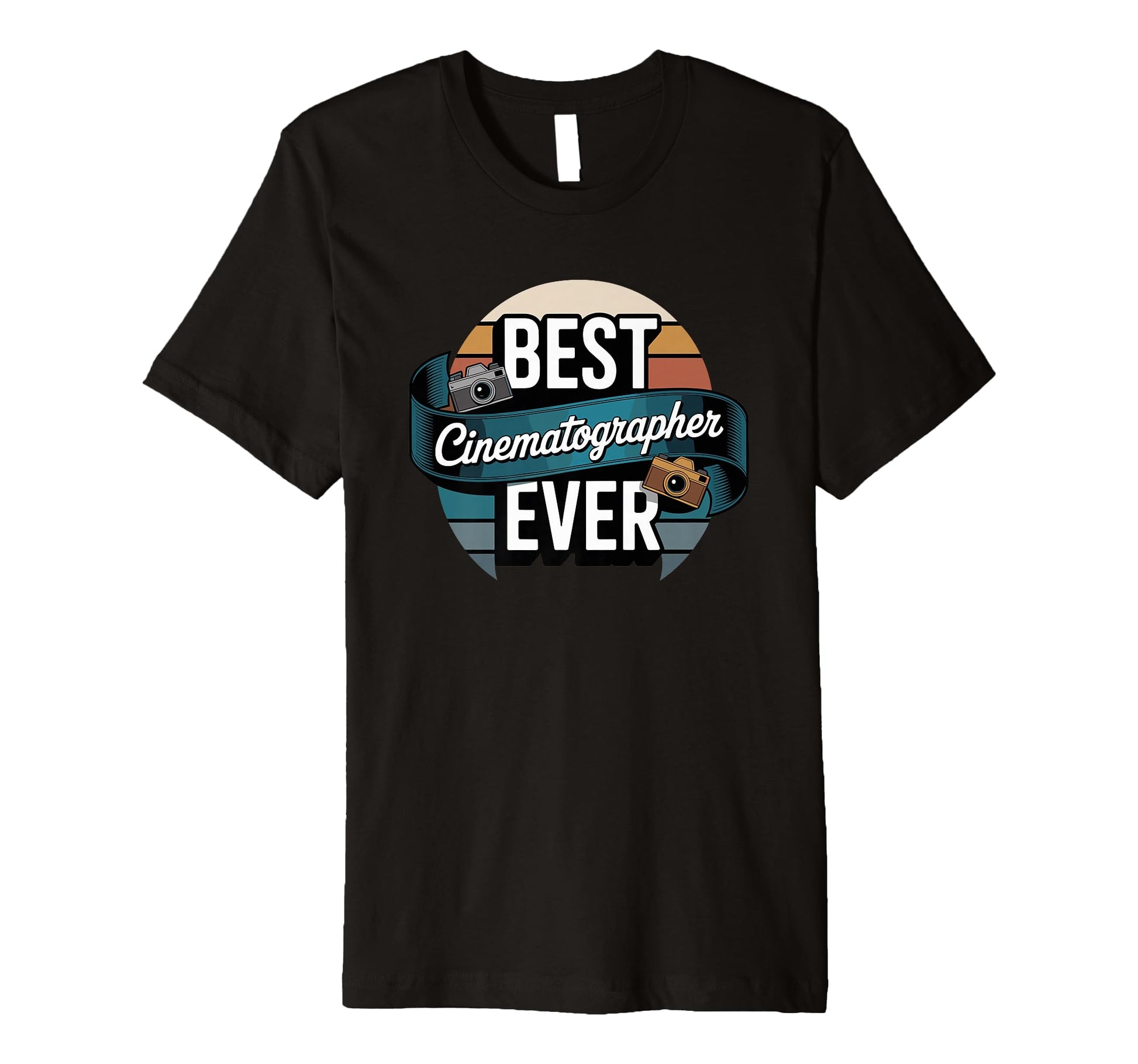 Best Cinematographer Ever Camera T-Shirt - Trendy Graphic for Adults - T-Shirt, Sweatshirt, Hoodie