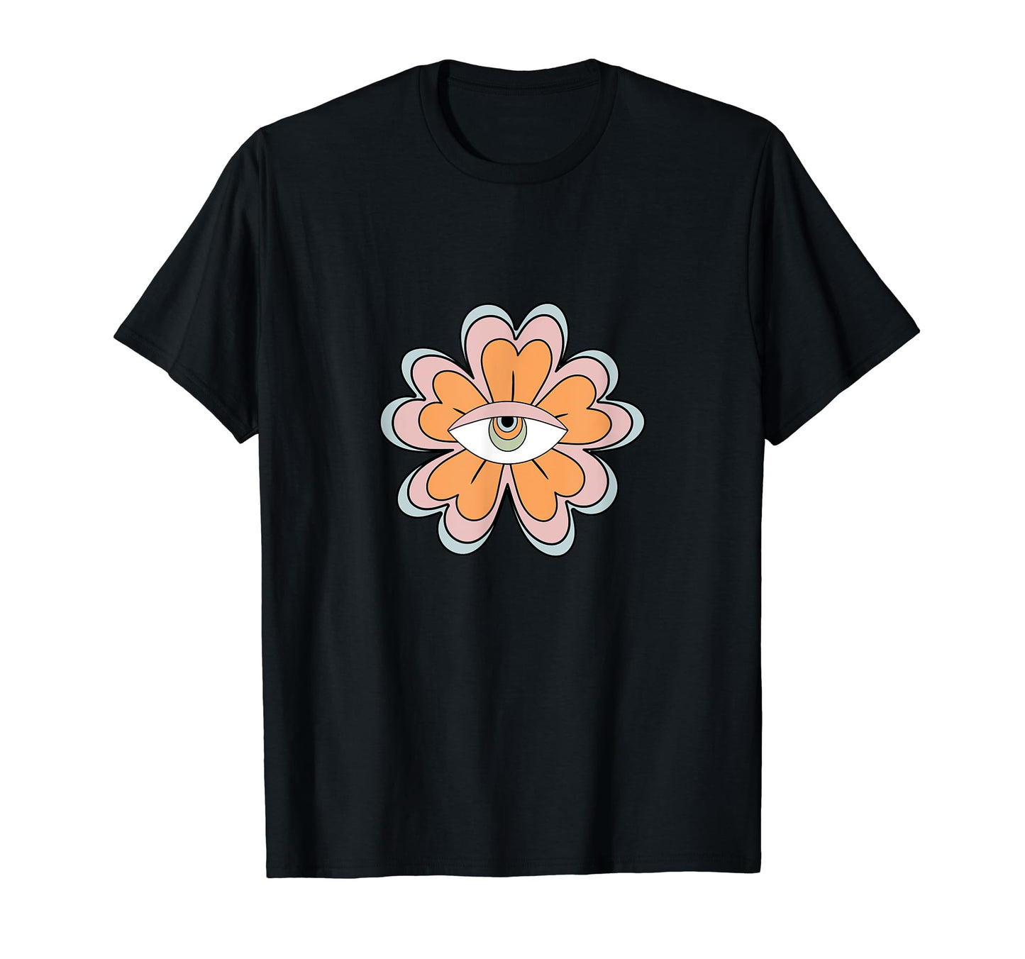 Groovy Halloween Eye Autumn Fall T-Shirt - Custom Art Print for Adults - T-Shirt, Sweatshirt, Hoodie