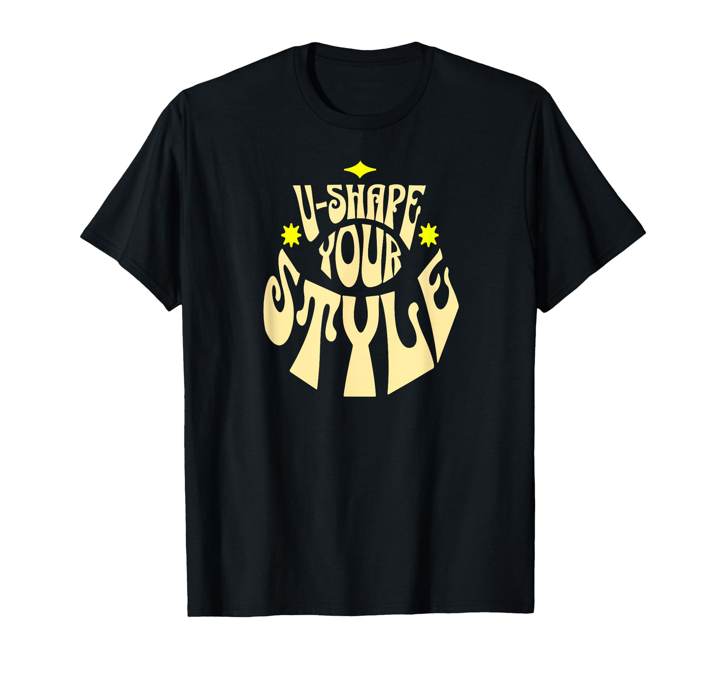U Shape Your Expression Groovy T-Shirt - Custom Art Print for Adults - T-Shirt, Sweatshirt, Hoodie