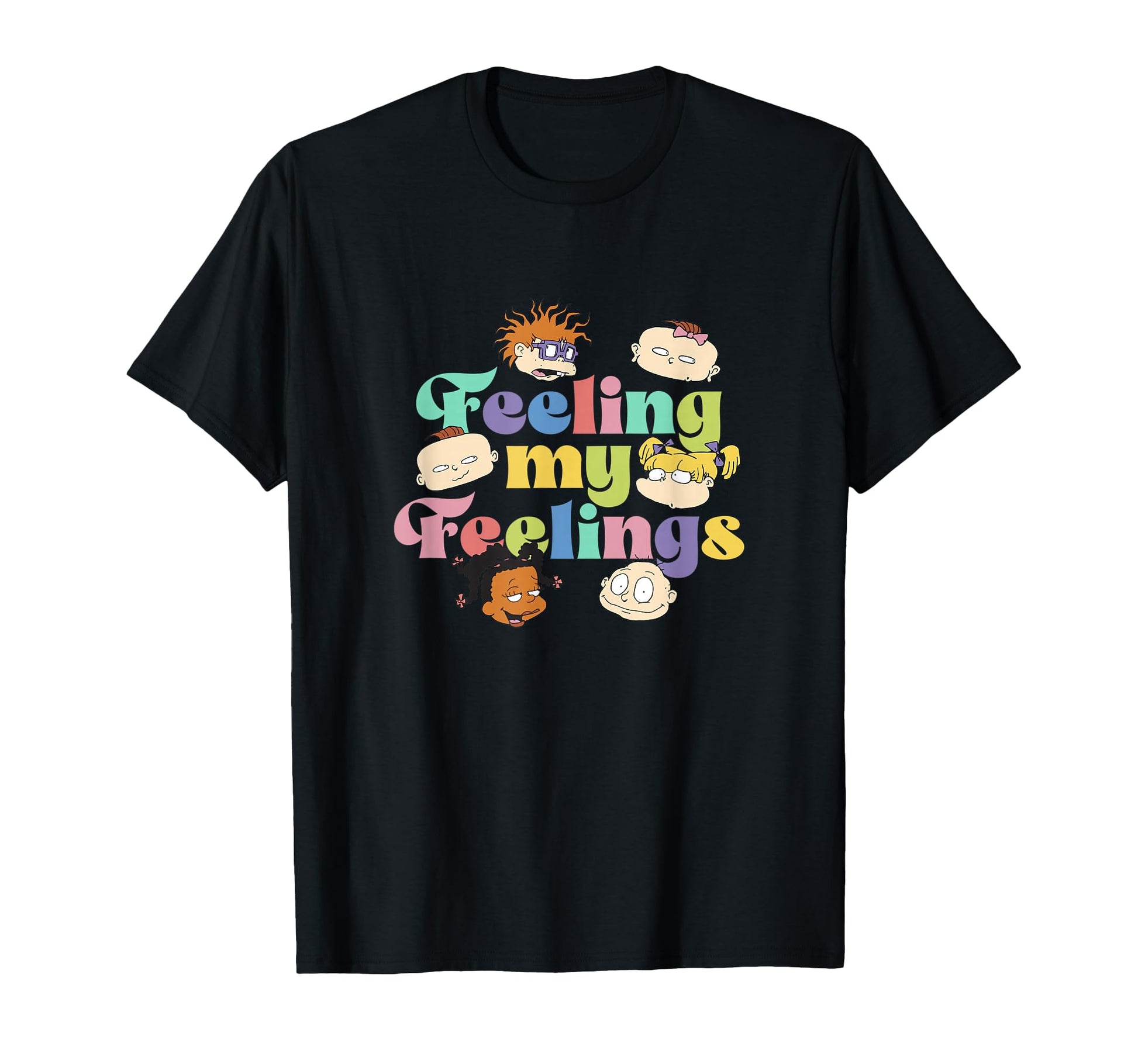 Rugrats Feeling My Feelings Groovy T-Shirt - Novelty Apparel Unisex - T-Shirt, Sweatshirt, Hoodie