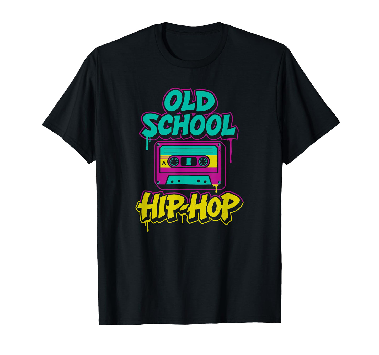 Old School Hip Hop 80S 90S Graffiti T-Shirt - Graphic Print for Adults - T-Shirt, Sweatshirt, Hoodie