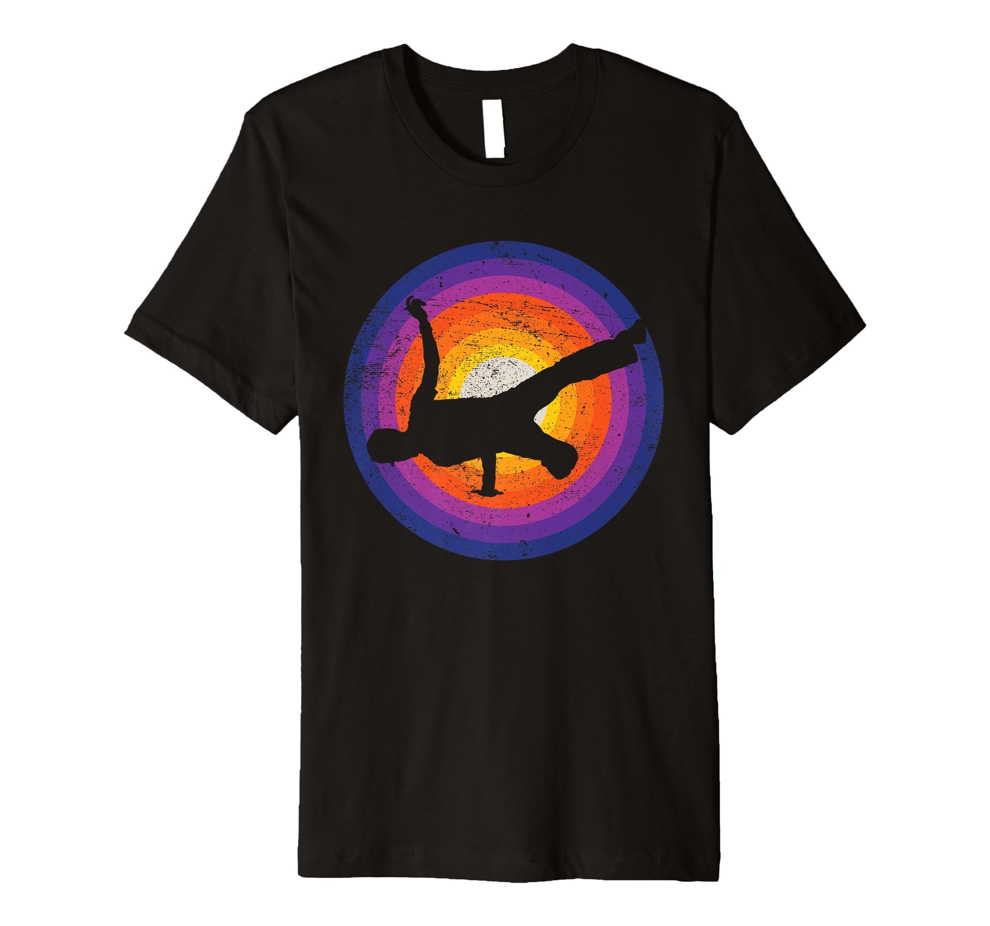 Break Dancing B Pose Hip Hop Old School T-Shirt - Unique Graphic Men Women - T-Shirt, Sweatshirt, Hoodie