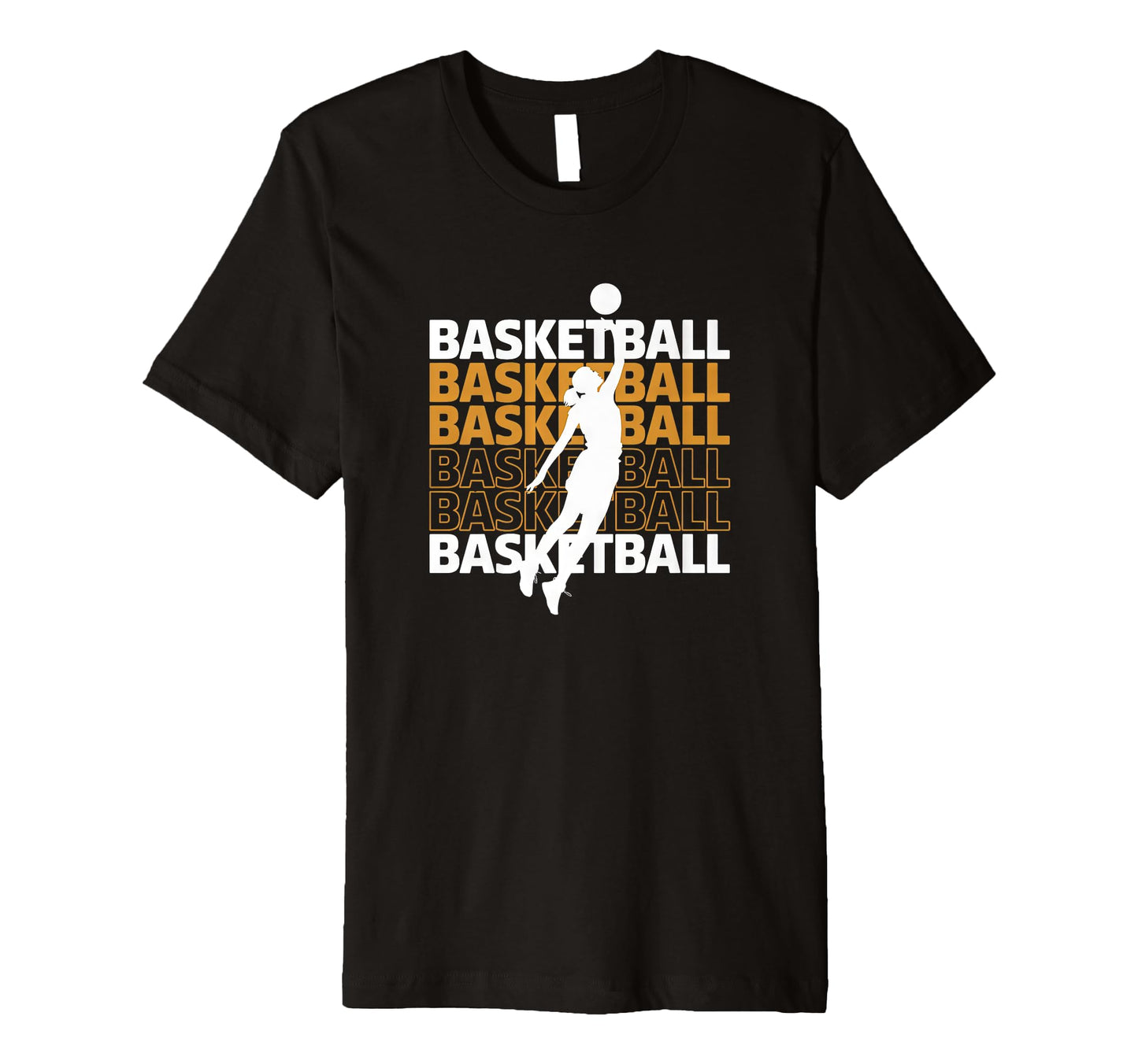 Womens Basketball Silhouette T-Shirt - Fun Novelty Design Men Women - T-Shirt, Sweatshirt, Hoodie