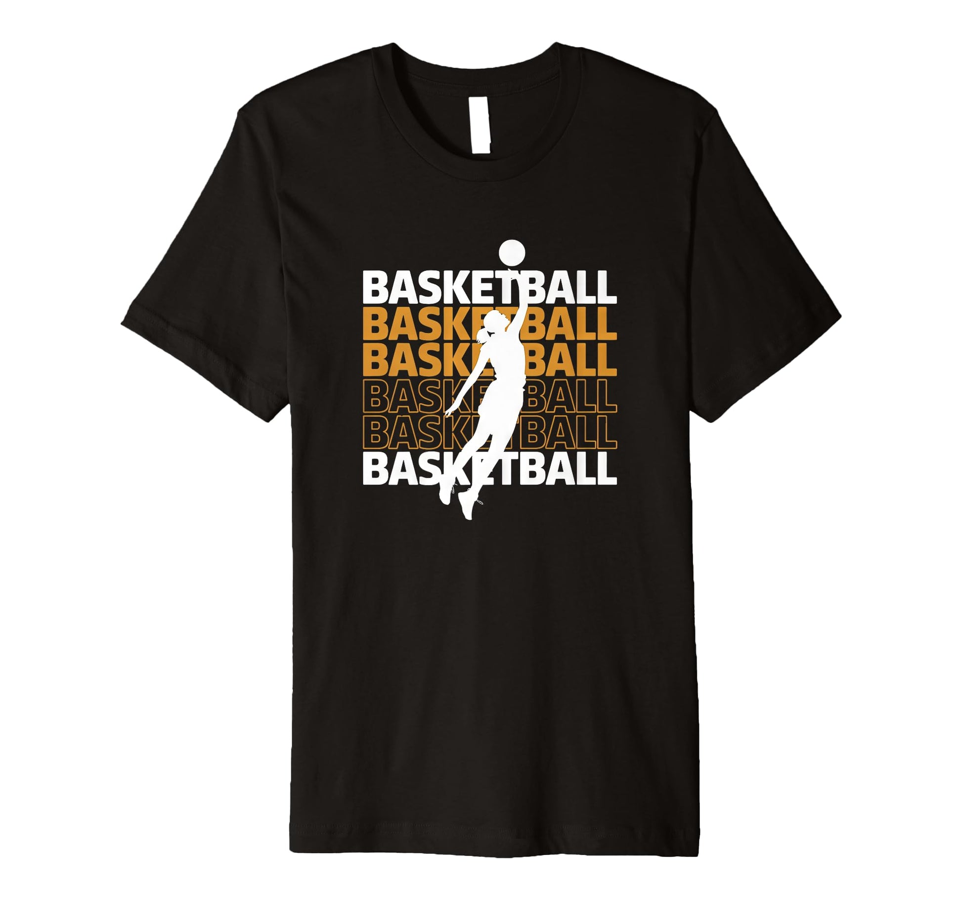 Womens Basketball Silhouette T-Shirt - Fun Novelty Design Men Women - T-Shirt, Sweatshirt, Hoodie