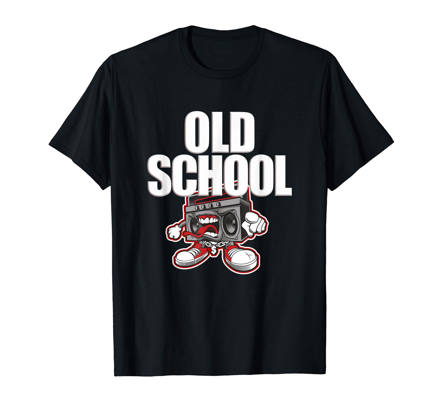 Old School Boom Box 80S 90S Hip Hop T-Shirt - Trendy Graphic Men Women - T-Shirt, Sweatshirt, Hoodie