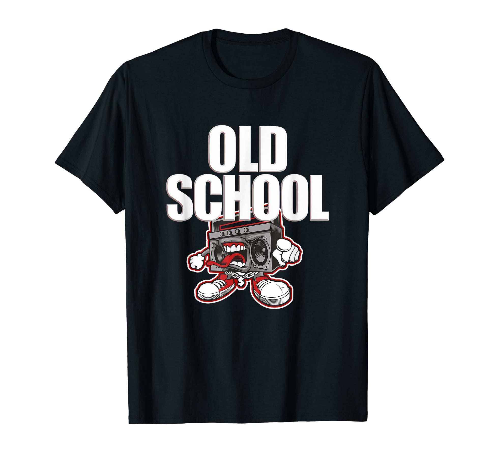 Old School Boom Box 80S 90S Hip Hop T-Shirt - Trendy Graphic Men Women - T-Shirt, Sweatshirt, Hoodie