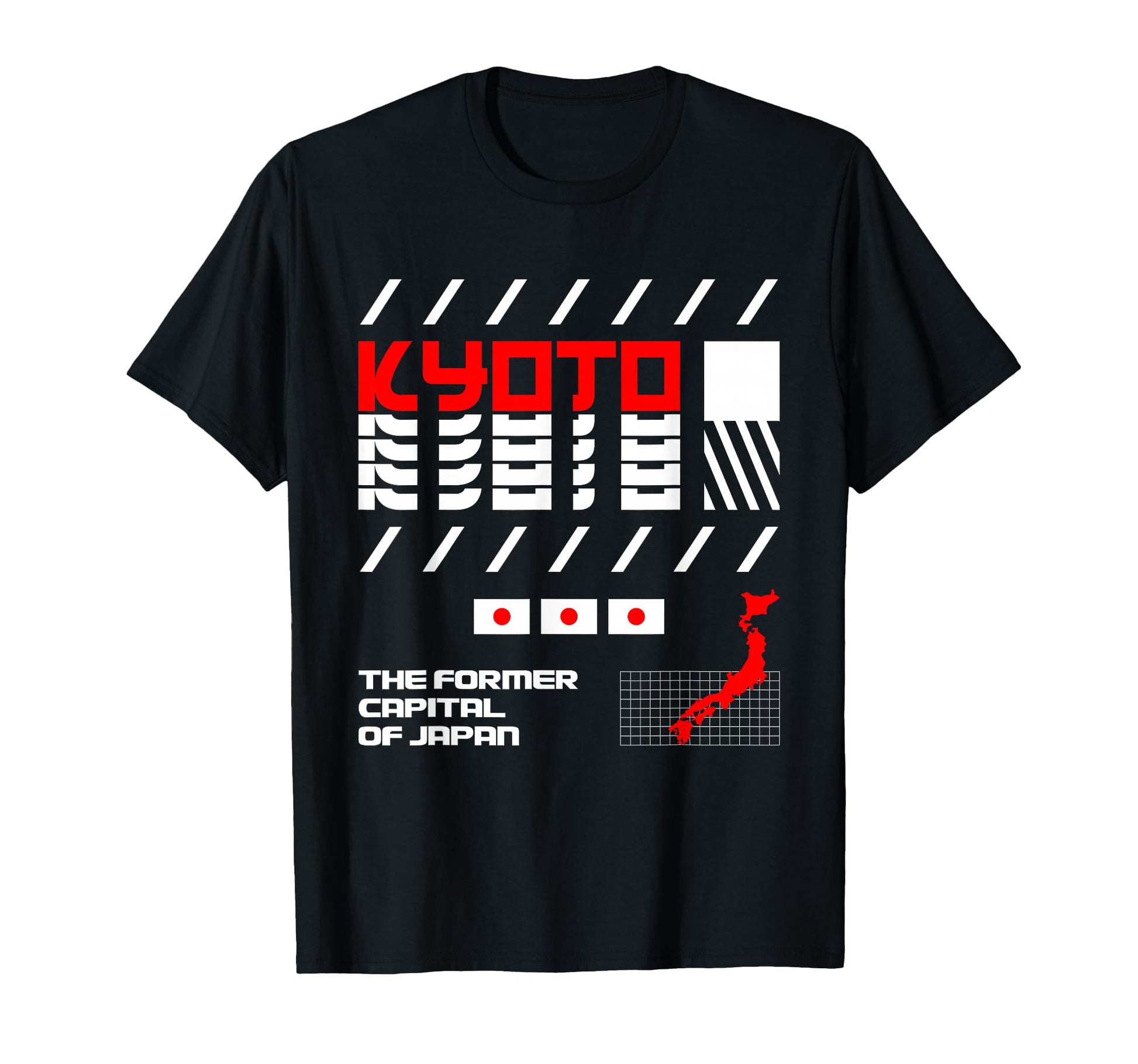Kyoto Japan Capital Japan Anime T-Shirt - Trendy Graphic Men Women - T-Shirt, Sweatshirt, Hoodie