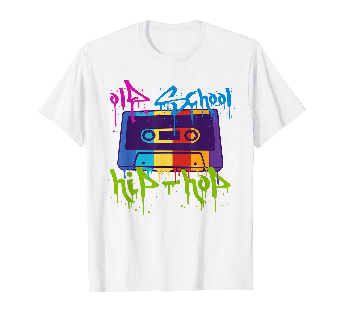 Old School Hip Hop 80S 90S Graffiti T-Shirt - Graphic Print for Adults - T-Shirt, Sweatshirt, Hoodie