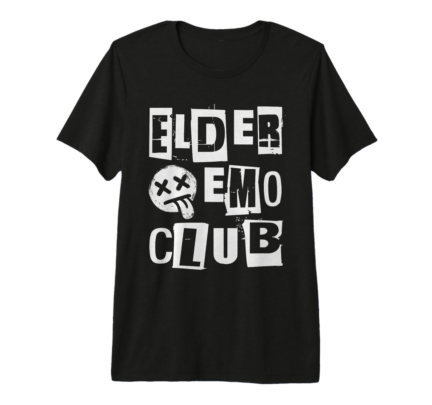 Emo Rock Elder Emo Club Y2K 2000S T-Shirt - Fun Novelty Design Men Women - T-Shirt, Sweatshirt, Hoodie