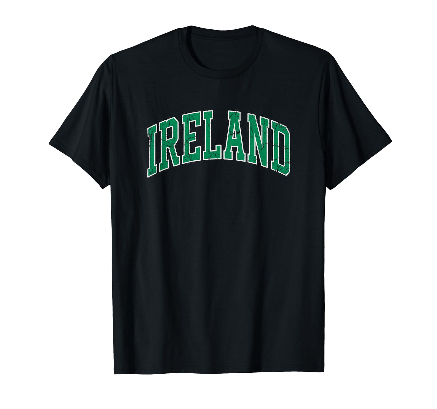 Ireland Flag Typography Souvenir T-Shirt - Trendy Graphic Unisex - T-Shirt, Sweatshirt, Hoodie