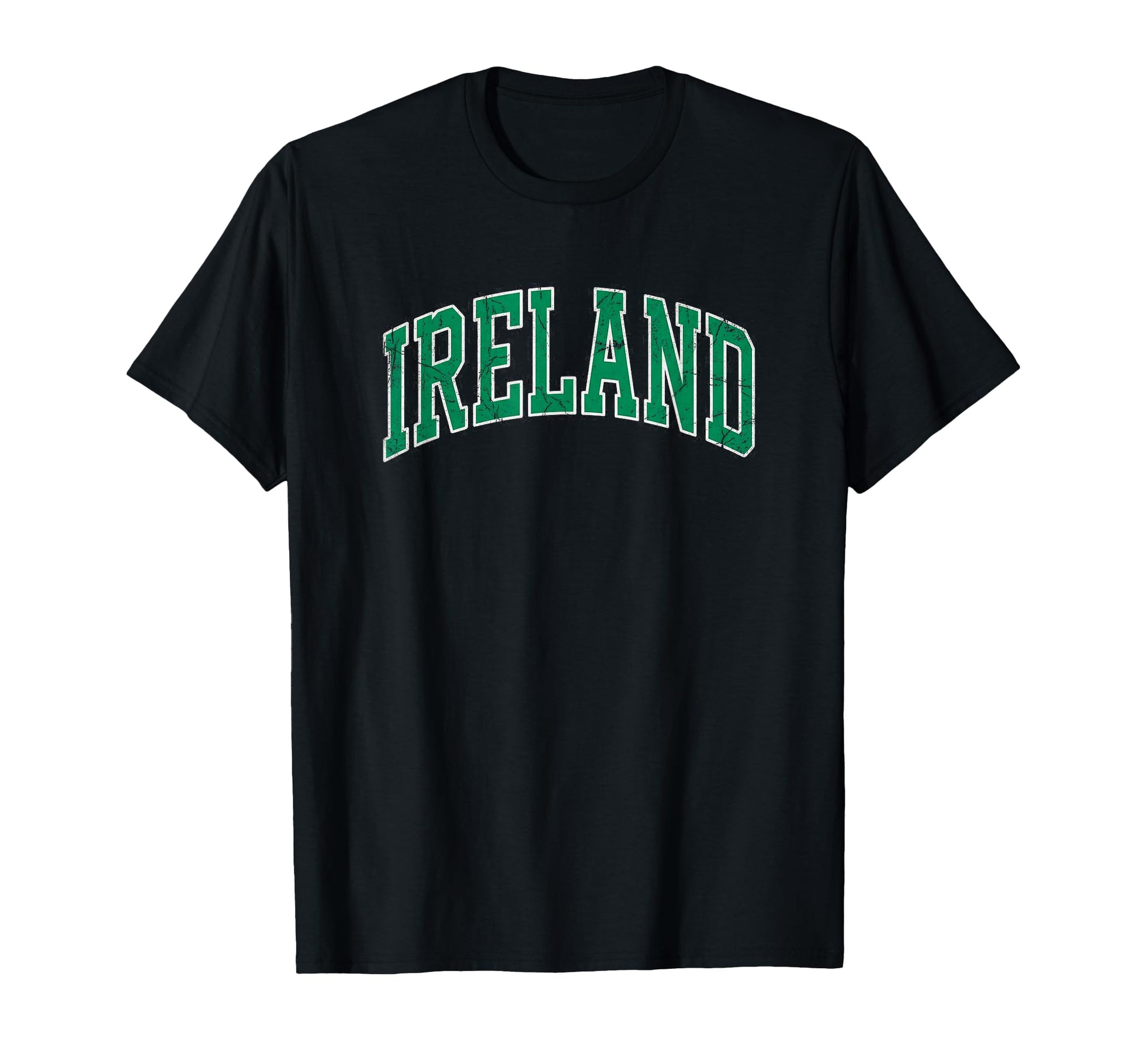 Ireland Flag Typography Souvenir T-Shirt - Trendy Graphic Unisex - T-Shirt, Sweatshirt, Hoodie