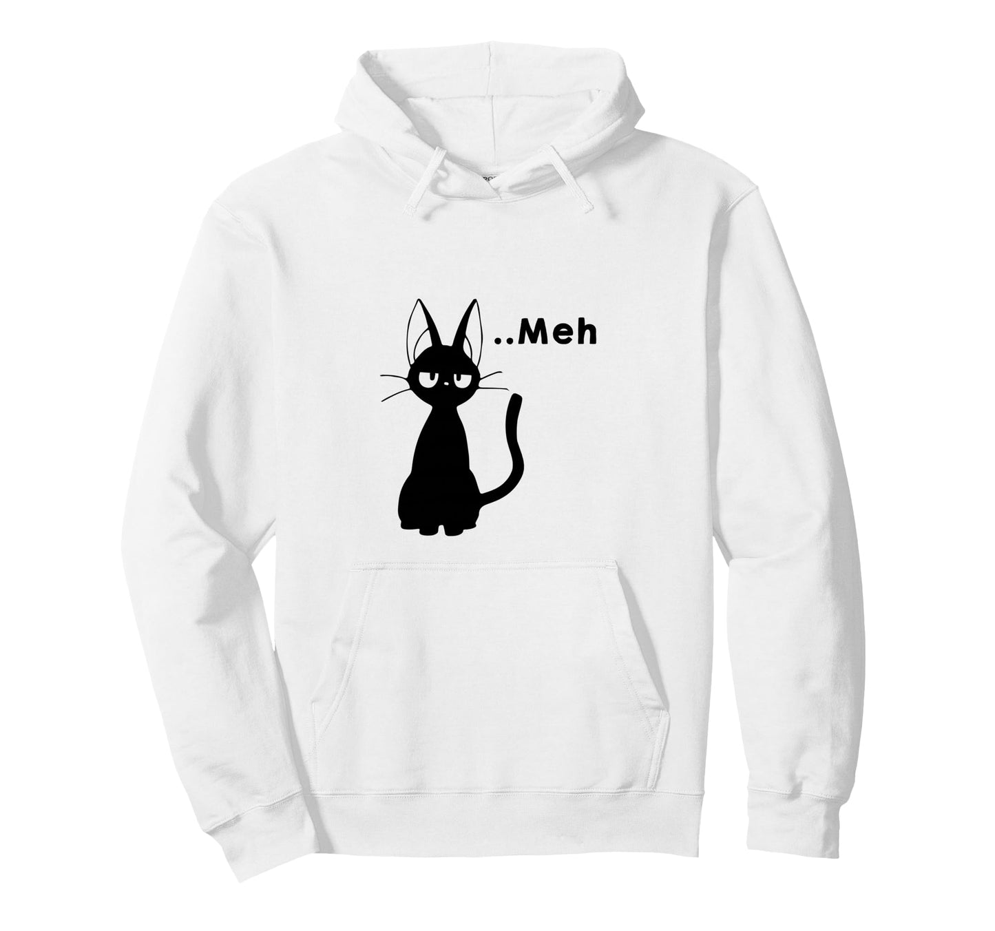 Funny Anime Cat Meme 90S Japanese Hoodie - Graphic Print for Adults - T-Shirt, Sweatshirt, Hoodie