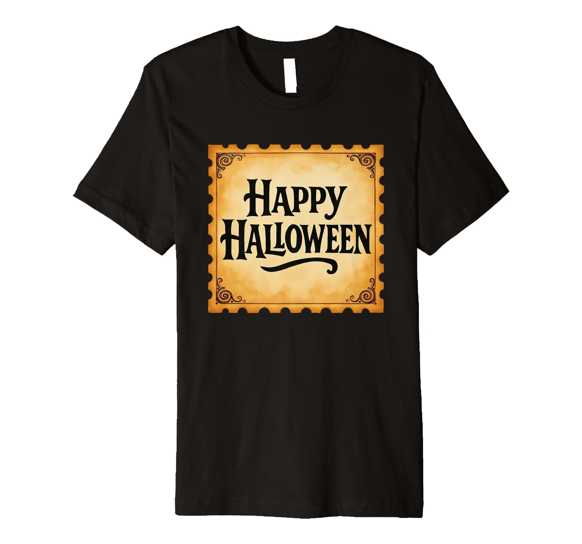 Happy Halloween Typography T-Shirt - Streetwear Style Men Women - T-Shirt, Sweatshirt, Hoodie