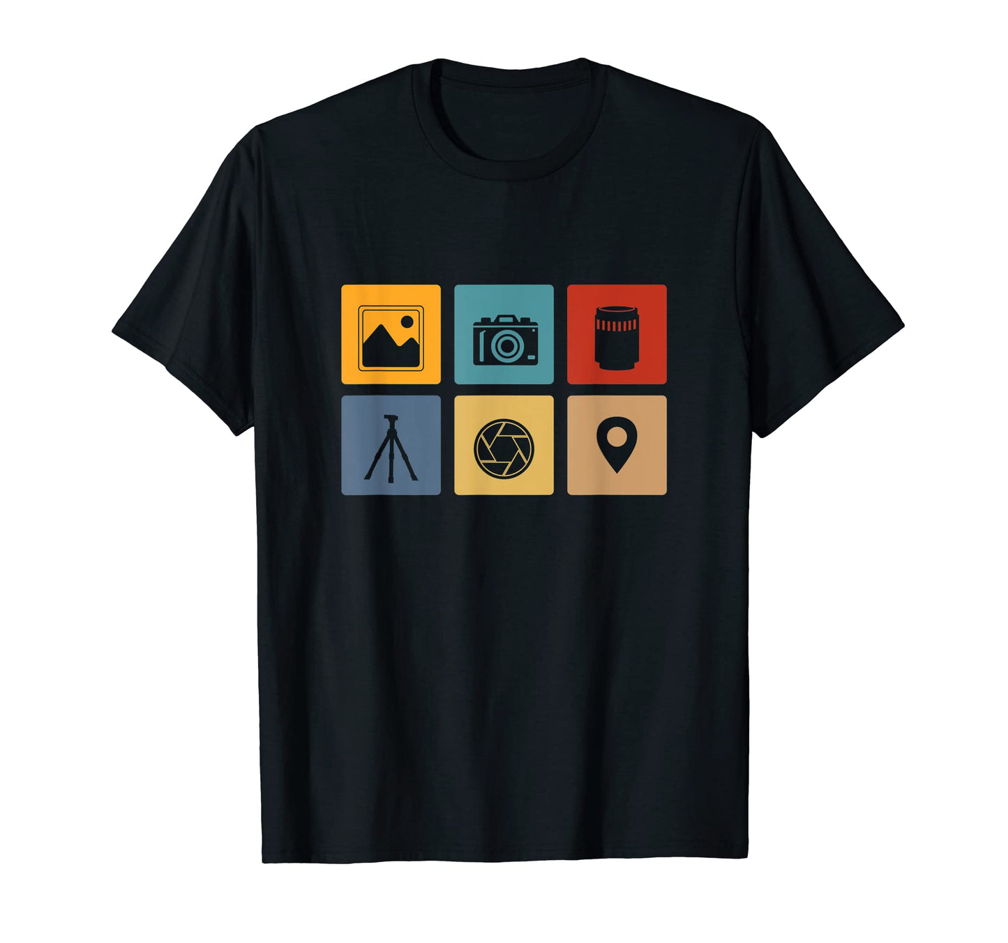 Photography Camera Gear Fotographer T-Shirt - Graphic Print Men Women - T-Shirt, Sweatshirt, Hoodie