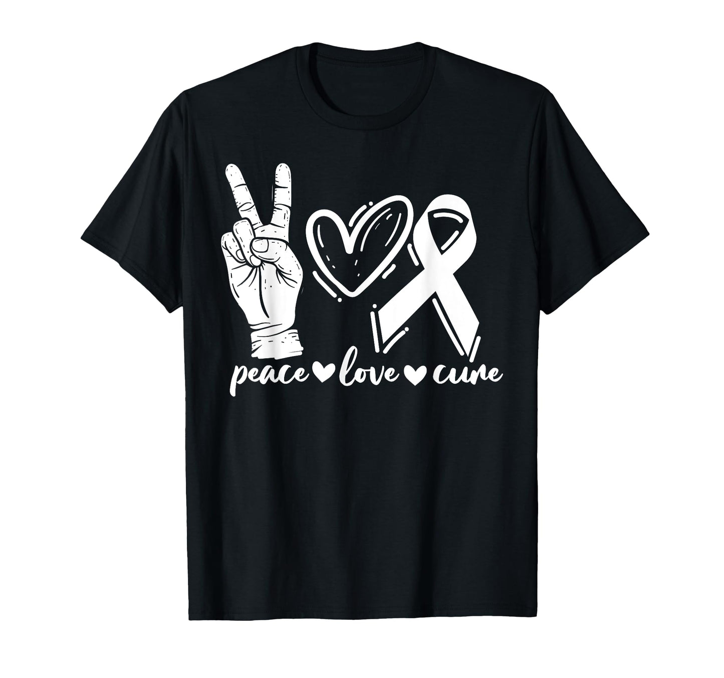 Lung Cancer Awareness Month Support Hs0 T-Shirt - Trendy Graphic for Adults - T-Shirt, Sweatshirt, Hoodie