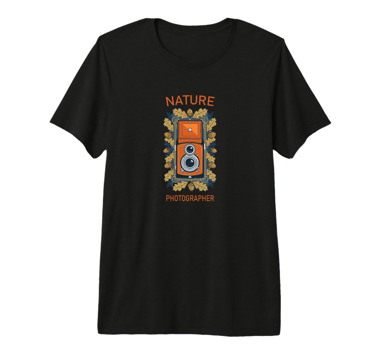 Nature Photographer Camera Fall T-Shirt - Casual Everyday Wear for Adults - T-Shirt, Sweatshirt, Hoodie