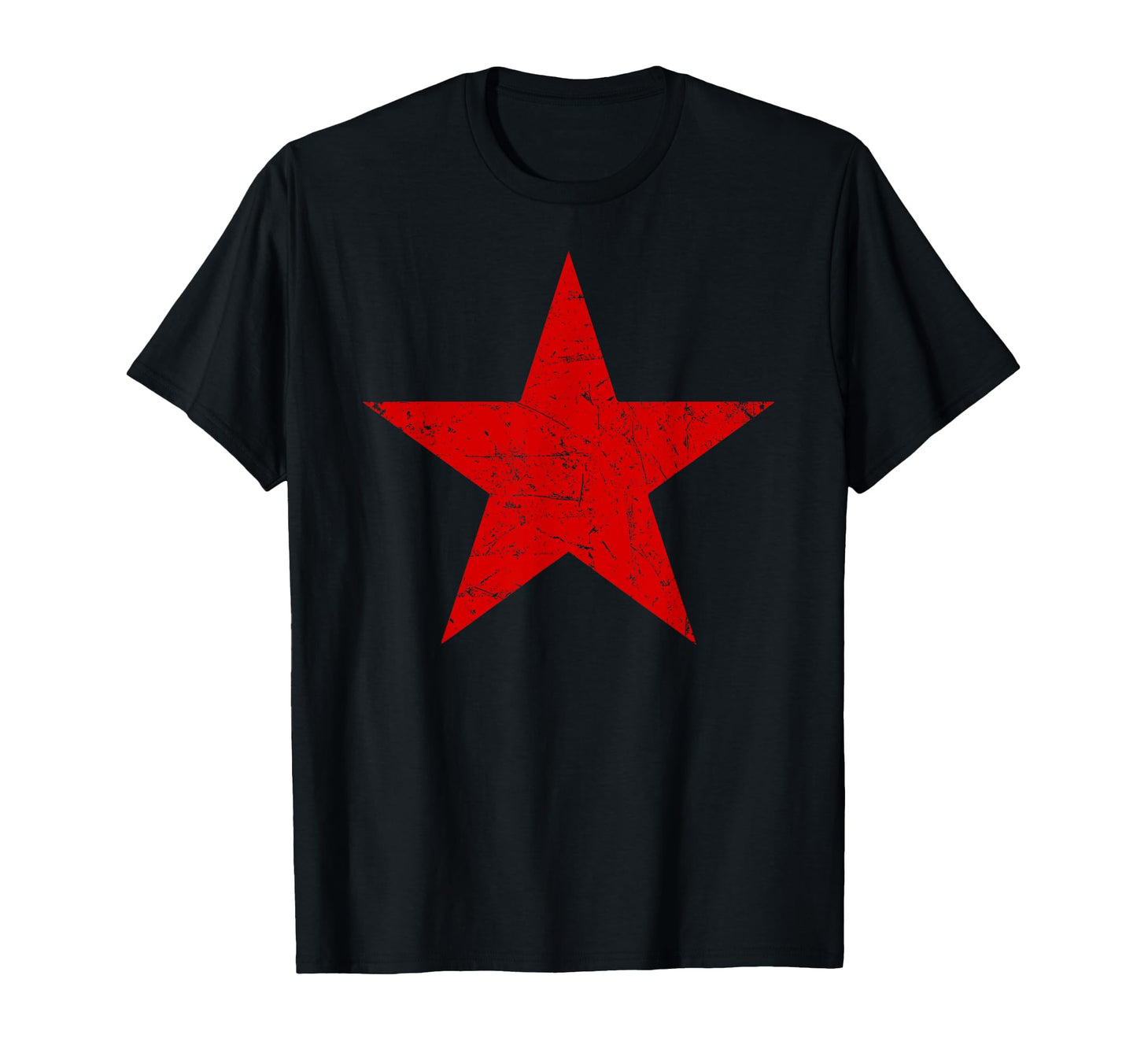 Red Star Army Military Political T-Shirt - Fun Novelty Design for Adults - T-Shirt, Sweatshirt, Hoodie