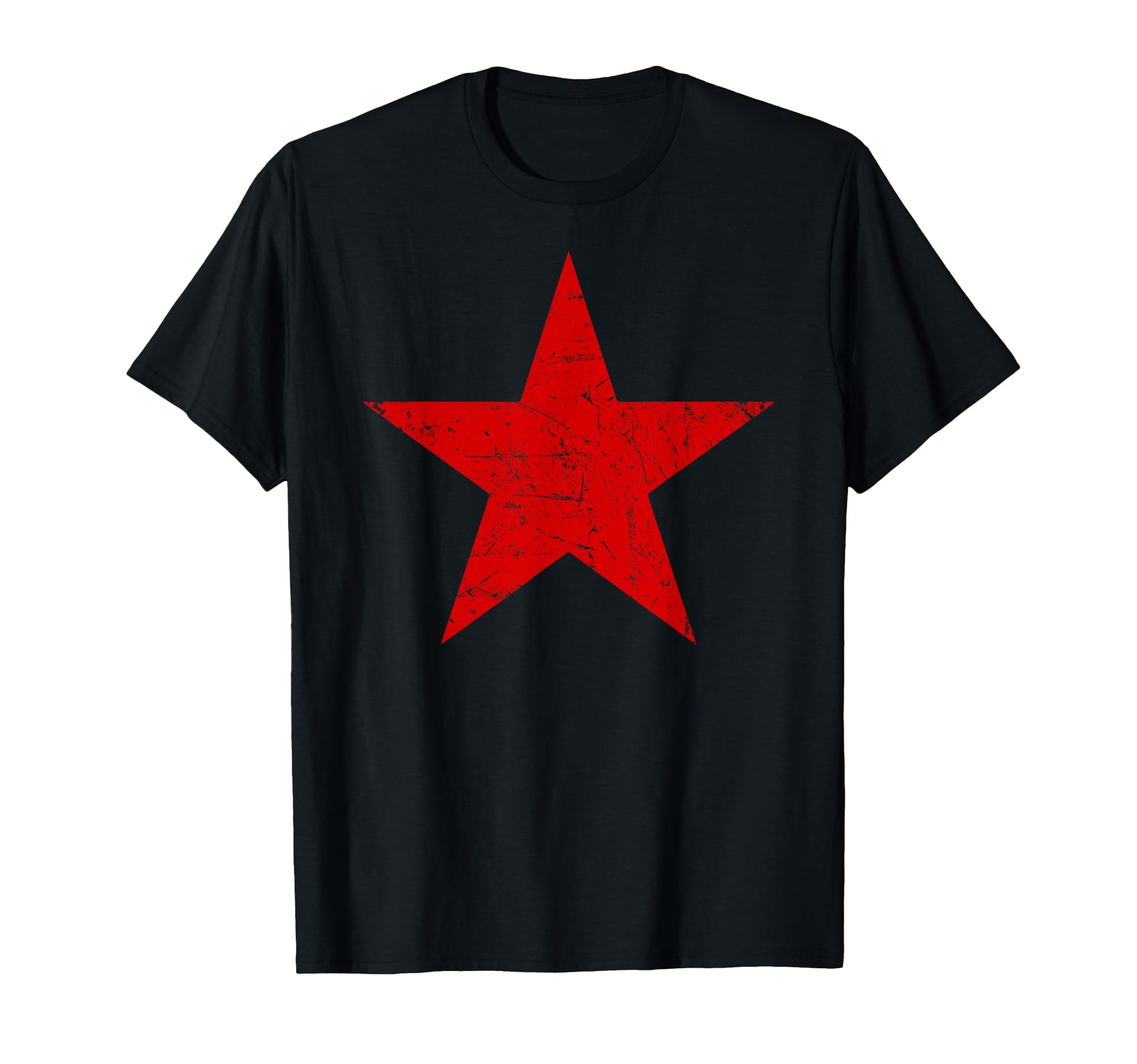 Red Star Army Military Political T-Shirt - Fun Novelty Design for Adults - T-Shirt, Sweatshirt, Hoodie