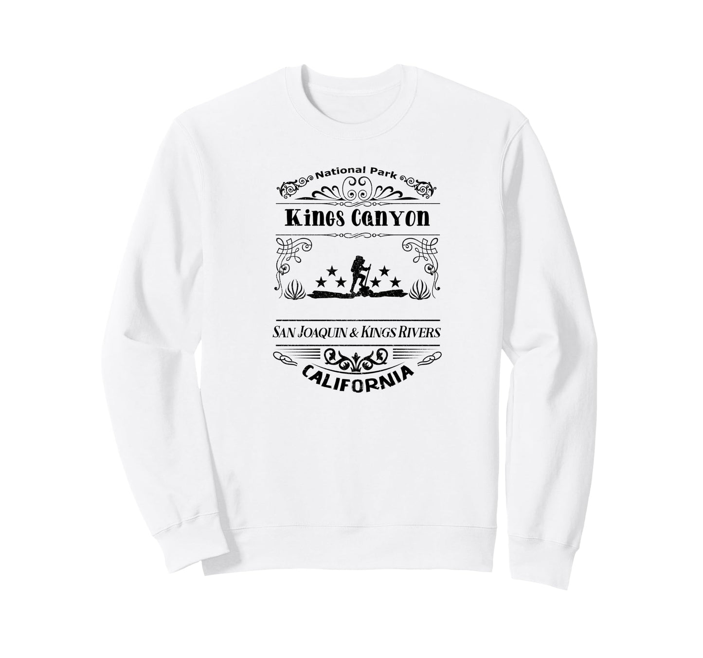 Kings Canyon National Park California Sweatshirt - Graphic Print Men Women - T-Shirt, Sweatshirt, Hoodie