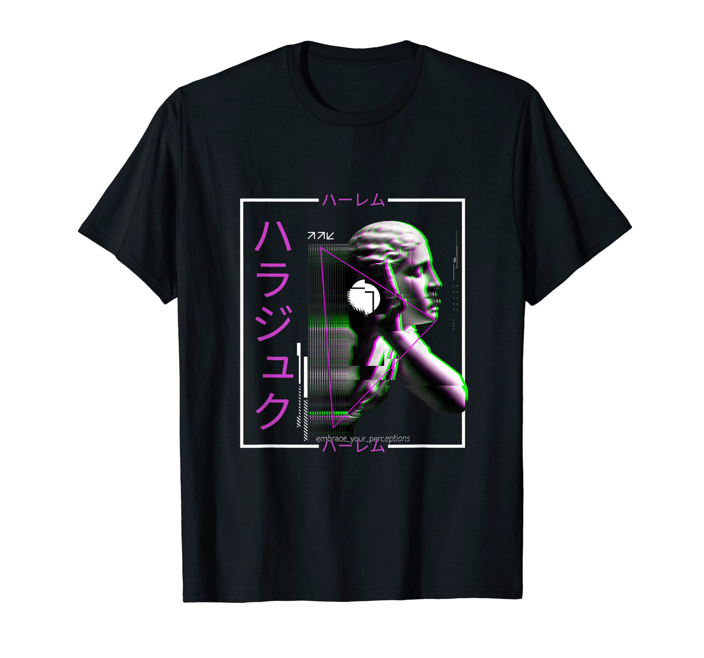 Vaporwave Statue Aesthetic Art T-Shirt - Aesthetic Graphic Men Women - T-Shirt, Sweatshirt, Hoodie