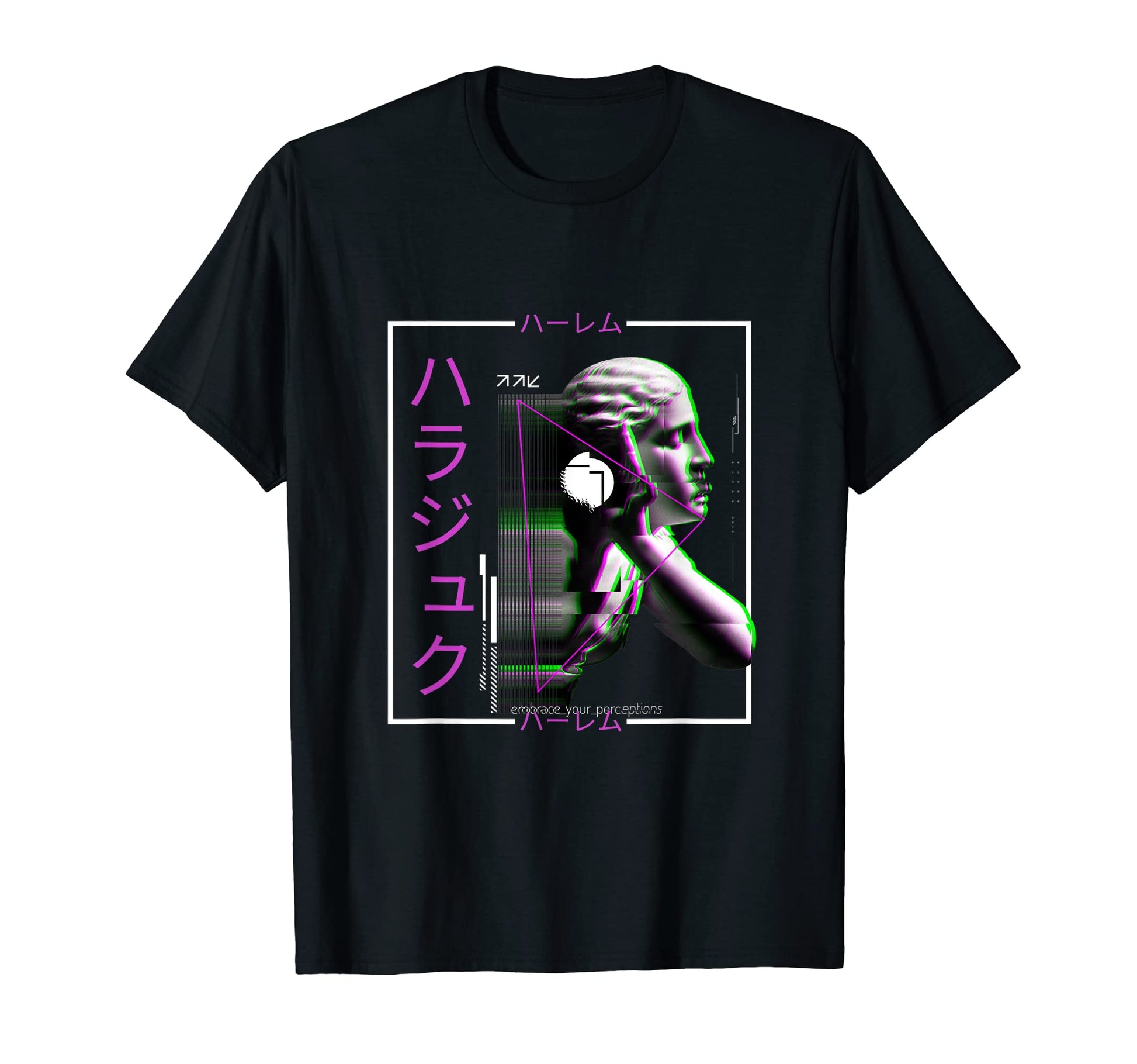 Vaporwave Statue Aesthetic Art T-Shirt - Aesthetic Graphic Men Women - T-Shirt, Sweatshirt, Hoodie
