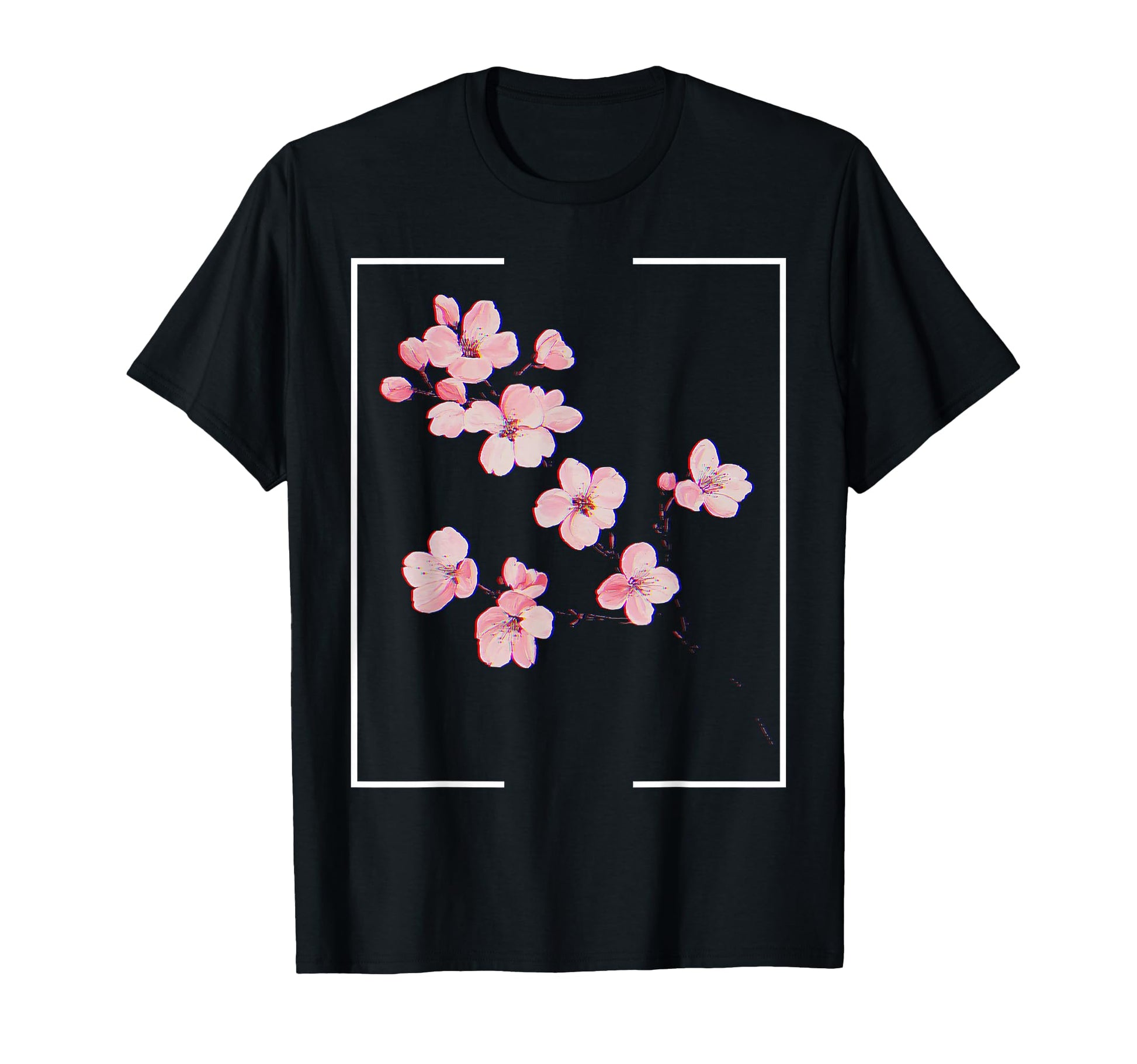 Cherry Blossom Japanese Aesthetic T-Shirt - Minimalist Print Unisex - T-Shirt, Sweatshirt, Hoodie