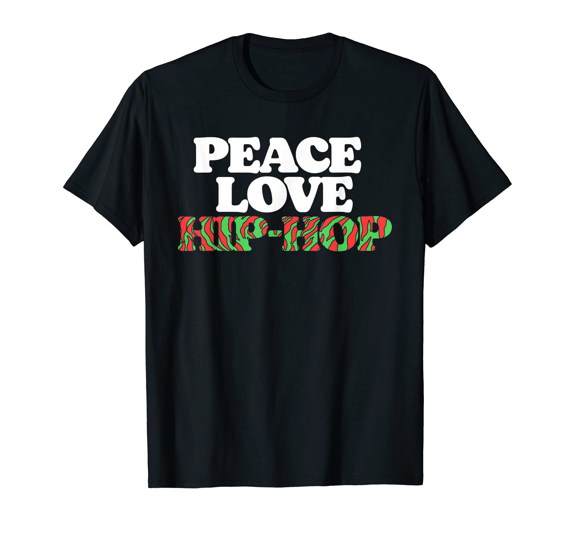 Peace Love Hip Hop Old School Rap 80S T-Shirt - Trendy Graphic Men Women - T-Shirt, Sweatshirt, Hoodie