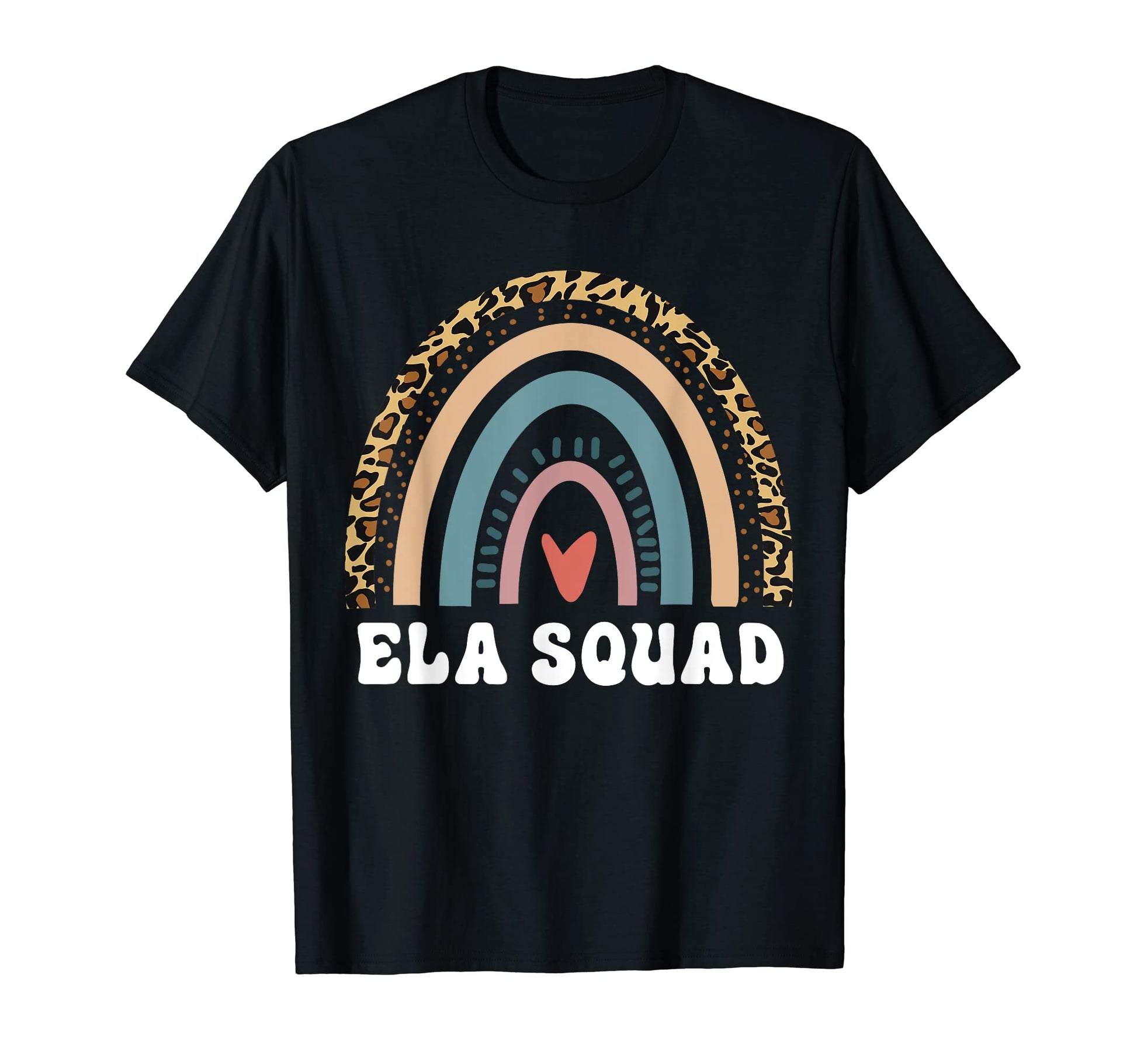 Ela Squad Ela Crew Rainbow English T-Shirt - Novelty Apparel Unisex - T-Shirt, Sweatshirt, Hoodie