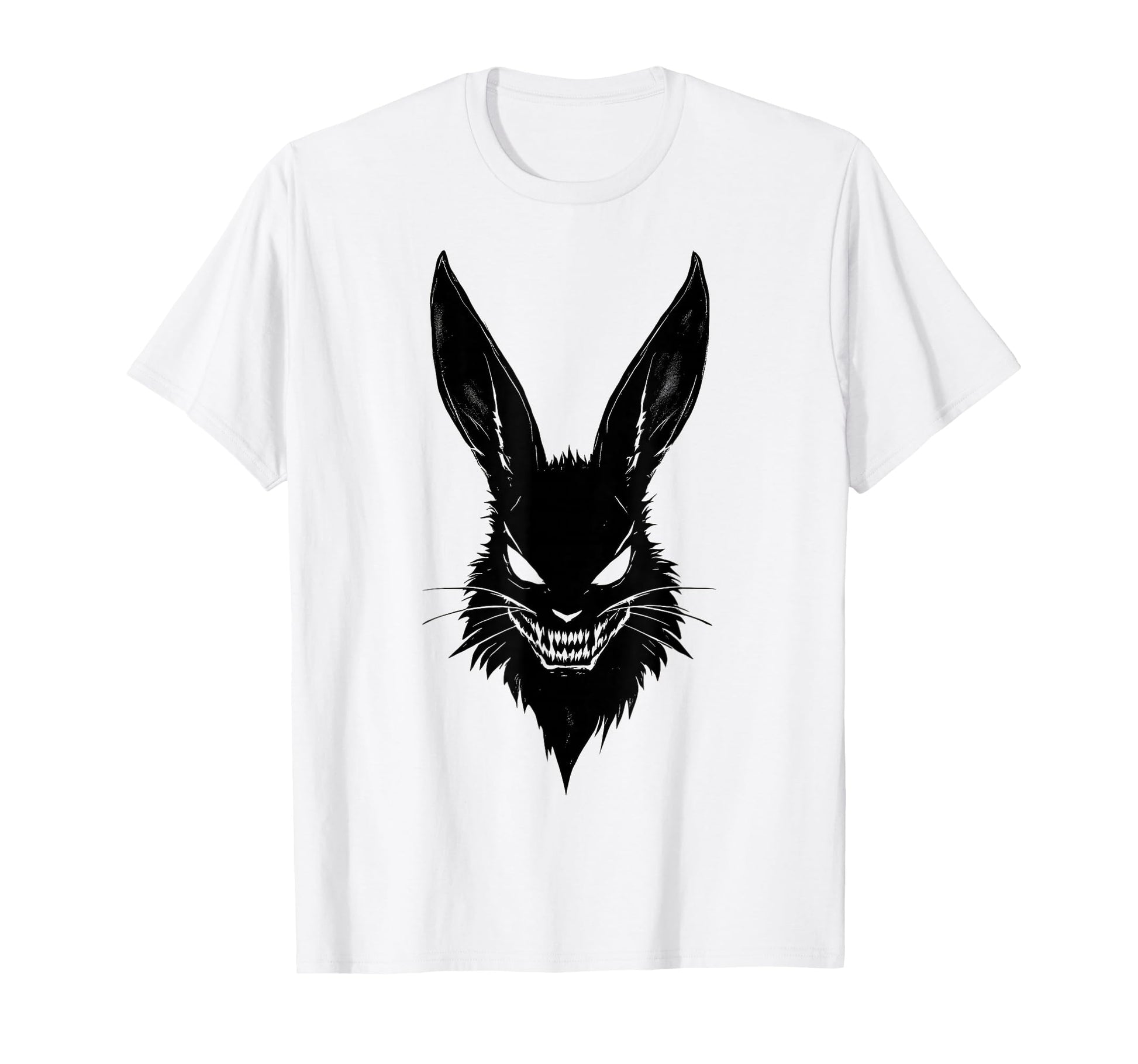 Creepy Bunny Rabbits Alt Goth Grunge T-Shirt - Trendy Graphic Unisex - T-Shirt, Sweatshirt, Hoodie