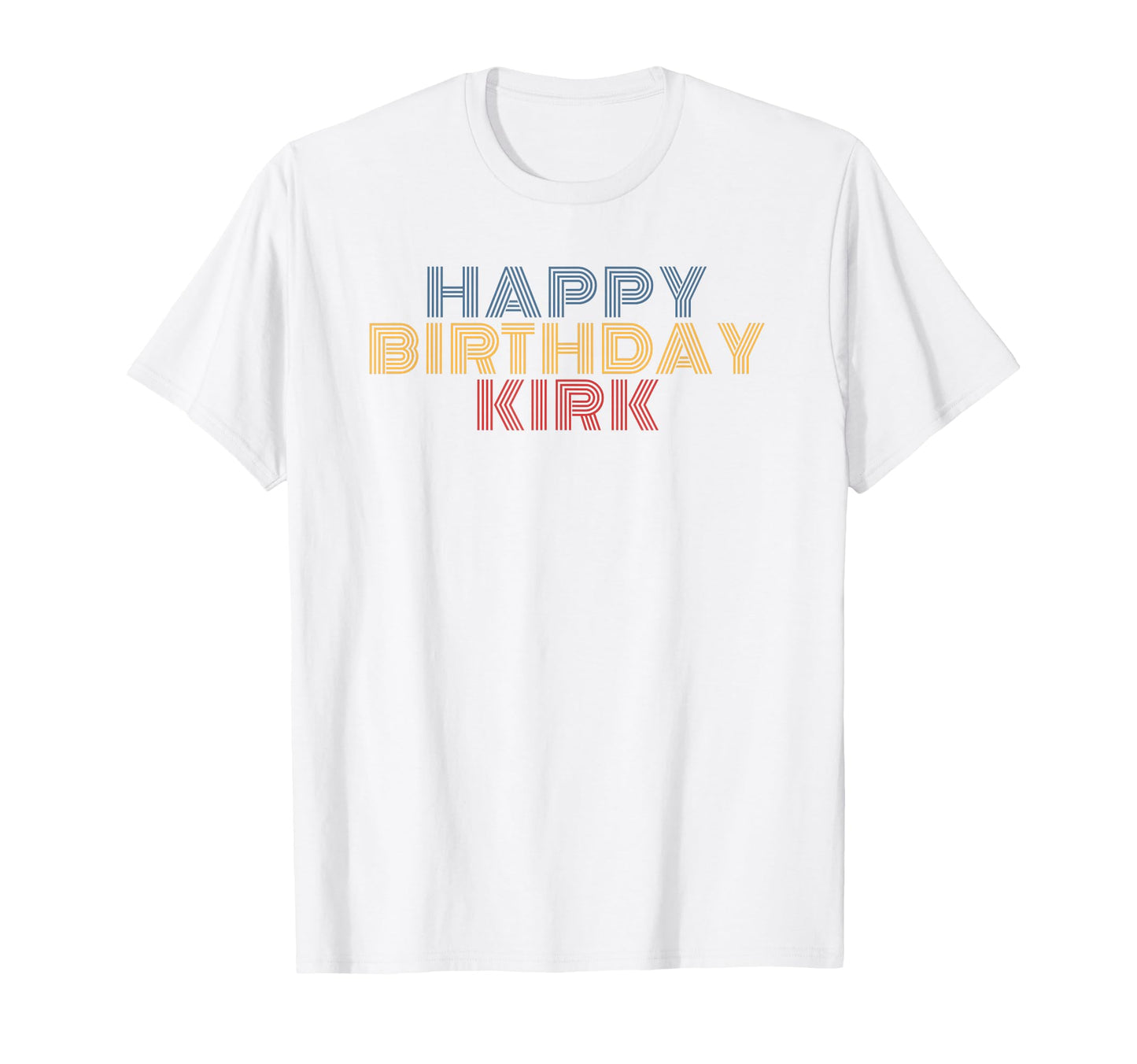 Birthday Kirk Typography T-Shirt - Aesthetic Graphic Men Women - T-Shirt, Sweatshirt, Hoodie
