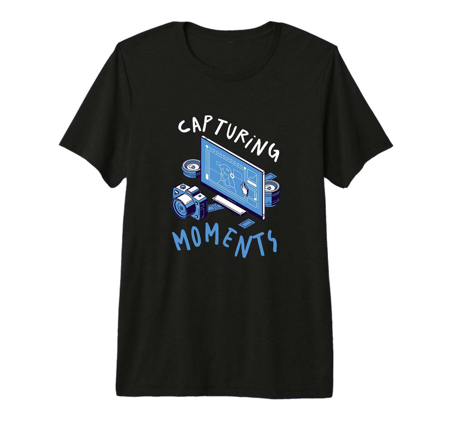 Photography Camera Snap Photo Cameras T-Shirt - Trendy Graphic Men Women - T-Shirt, Sweatshirt, Hoodie