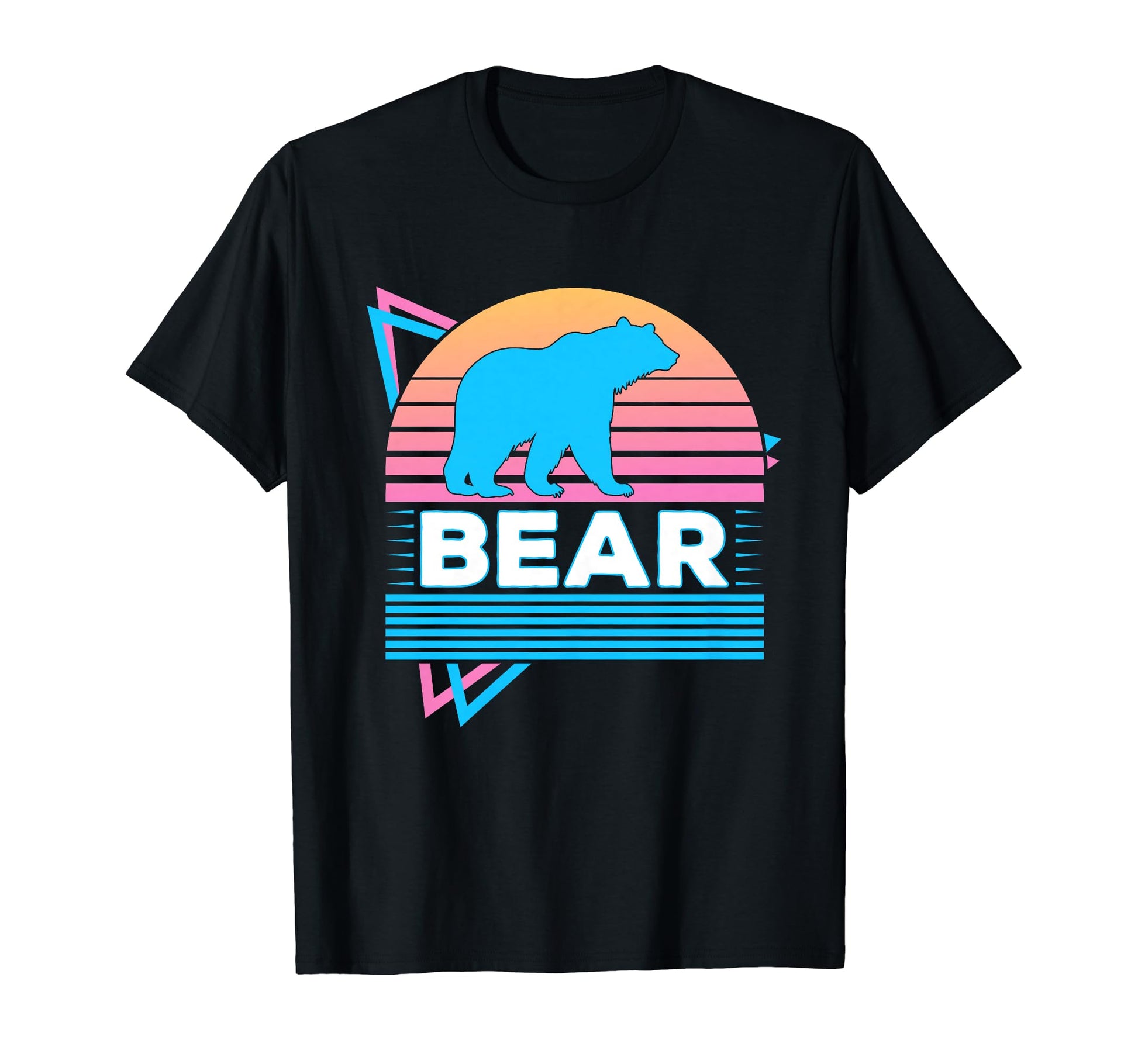 Bear Vaporwave Aesthetic T-Shirt - Aesthetic Graphic Unisex - T-Shirt, Sweatshirt, Hoodie