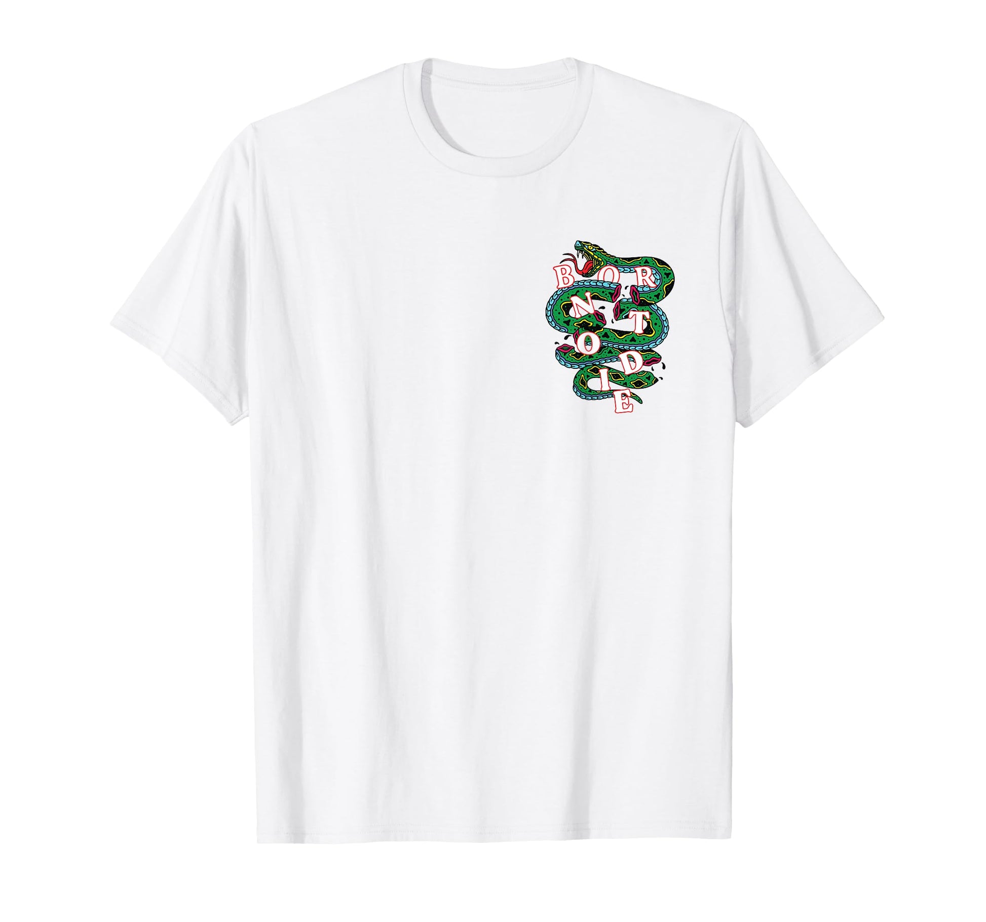 Snake American Traditional Tattoo Ink T-Shirt - Graphic Print Men Women - T-Shirt, Sweatshirt, Hoodie