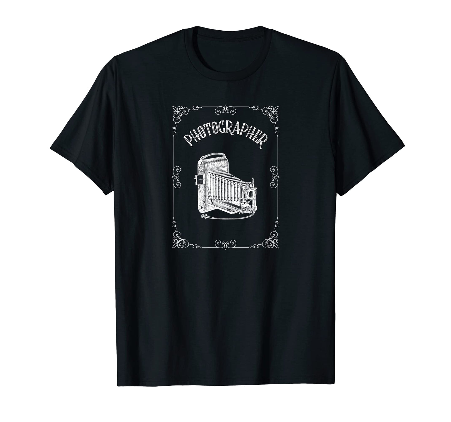 Camera Photographer T-Shirt - Custom Art Print for Adults - T-Shirt, Sweatshirt, Hoodie
