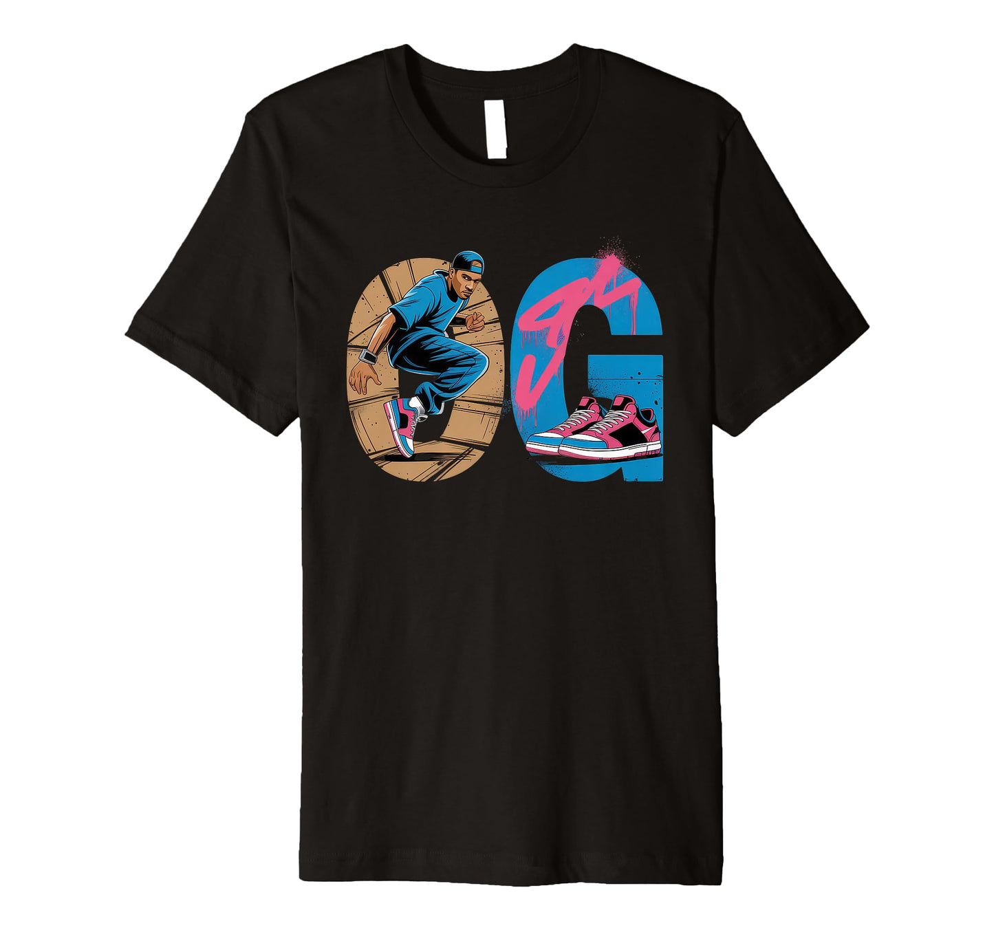 Old School Og Hip Hop Vinyl Cds Tapes T-Shirt - Minimalist Print Men Women - T-Shirt, Sweatshirt, Hoodie