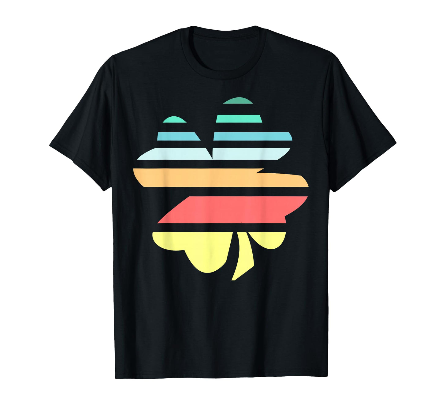 St Patricks Day Shamrock Rainbow T-Shirt - Fun Novelty Design Unisex - T-Shirt, Sweatshirt, Hoodie