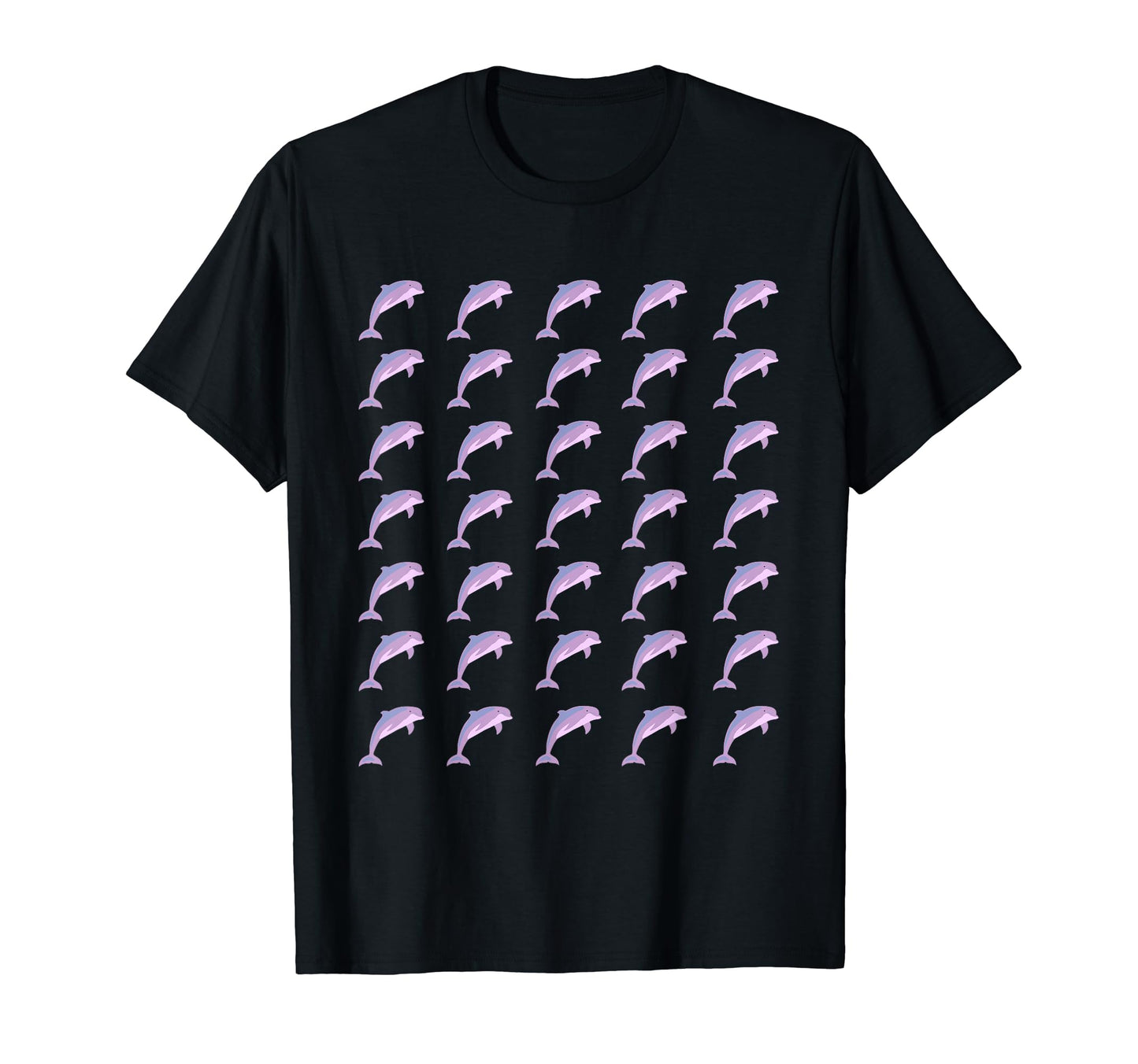 Dolphin Vaporwave Aesthetic T-Shirt - Custom Art Print for Adults - T-Shirt, Sweatshirt, Hoodie