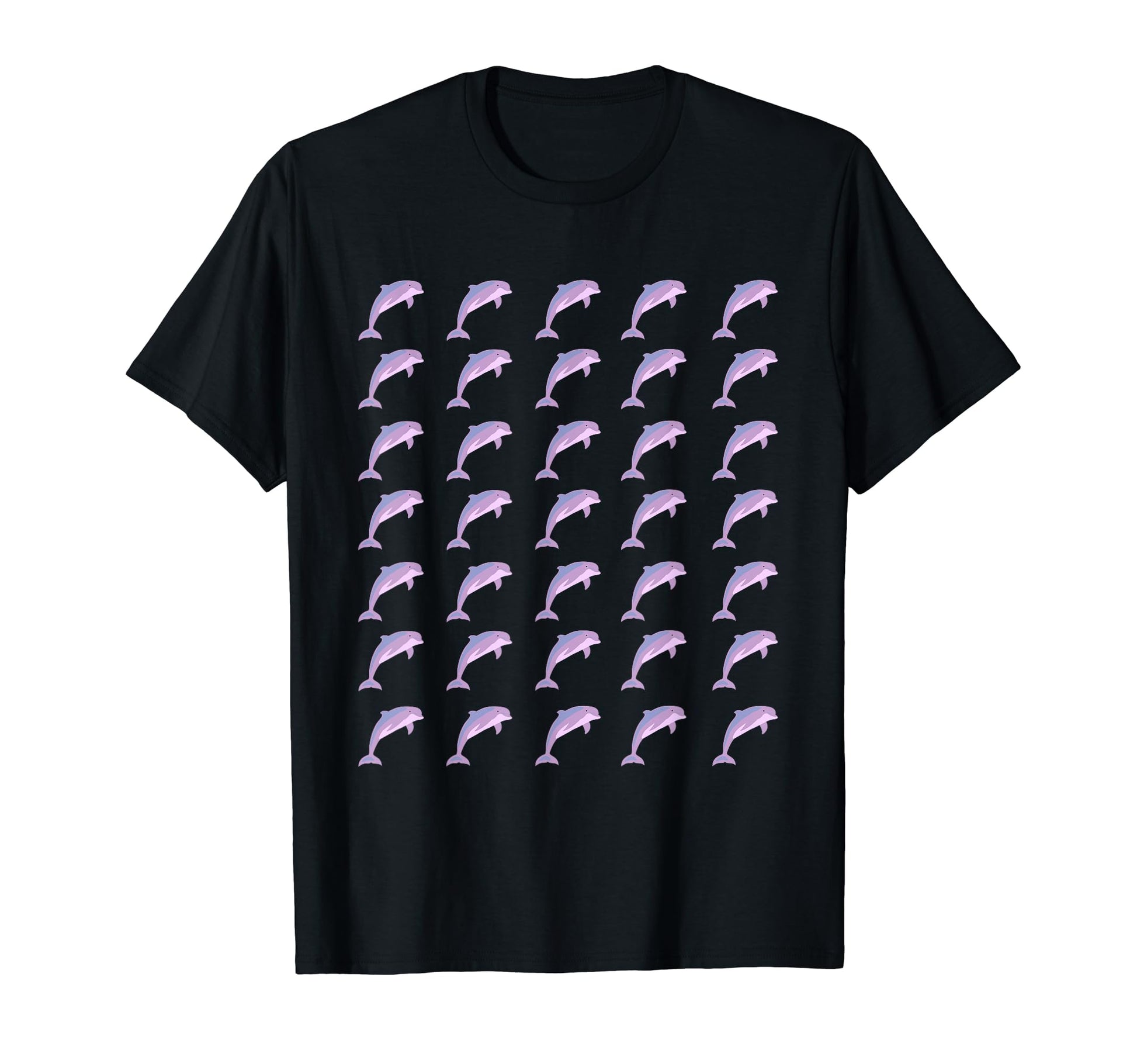 Dolphin Vaporwave Aesthetic T-Shirt - Custom Art Print for Adults - T-Shirt, Sweatshirt, Hoodie