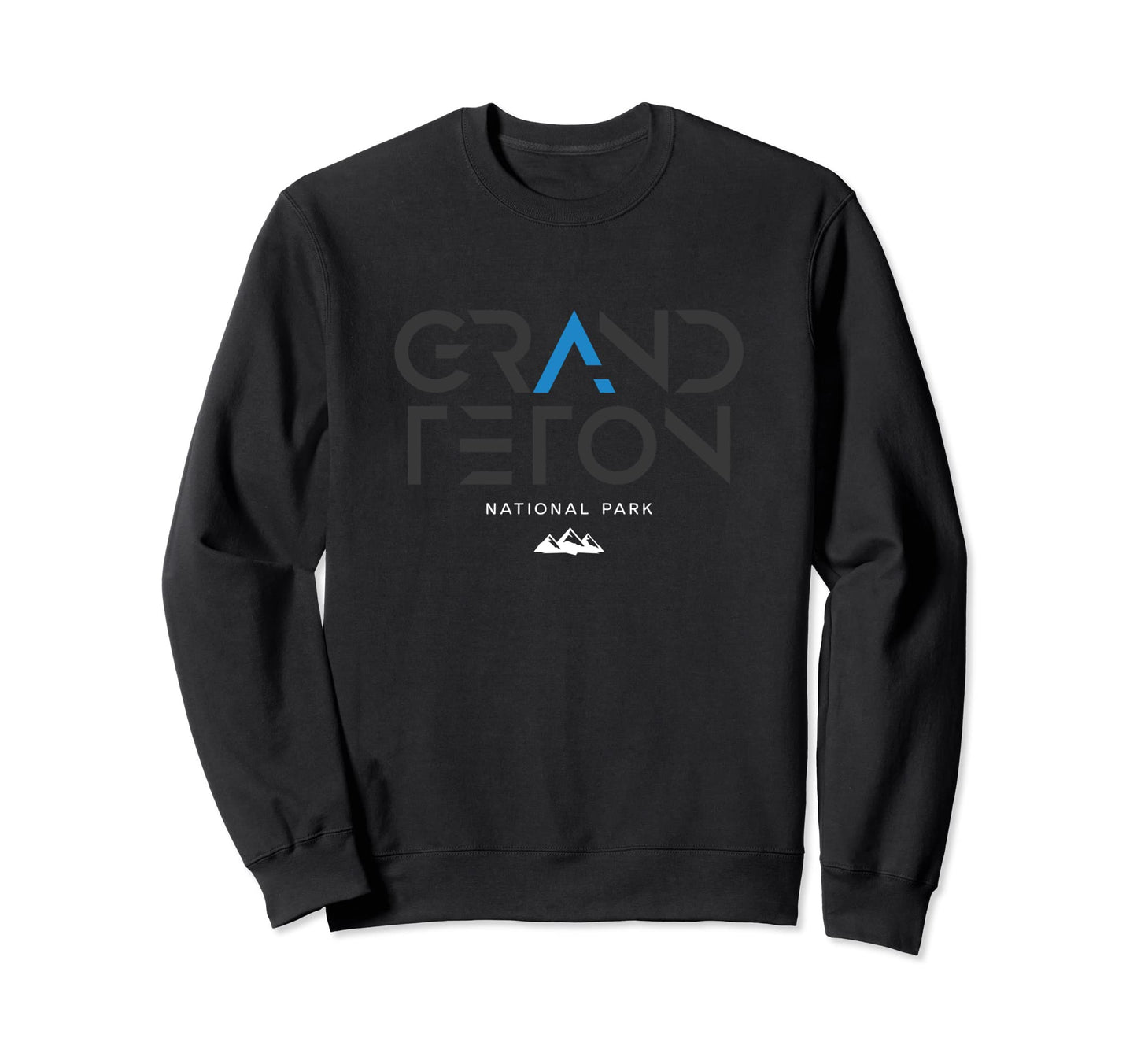 Grand Teton National Park Wyoming Sweatshirt - Custom Art Print Men Women - T-Shirt, Sweatshirt, Hoodie