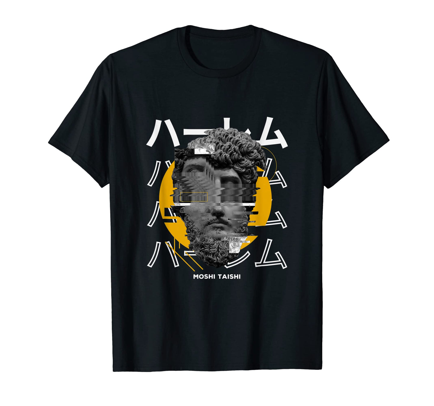 Vaporwave Statue Aesthetic Art Glitch T-Shirt - Streetwear Style Unisex - T-Shirt, Sweatshirt, Hoodie