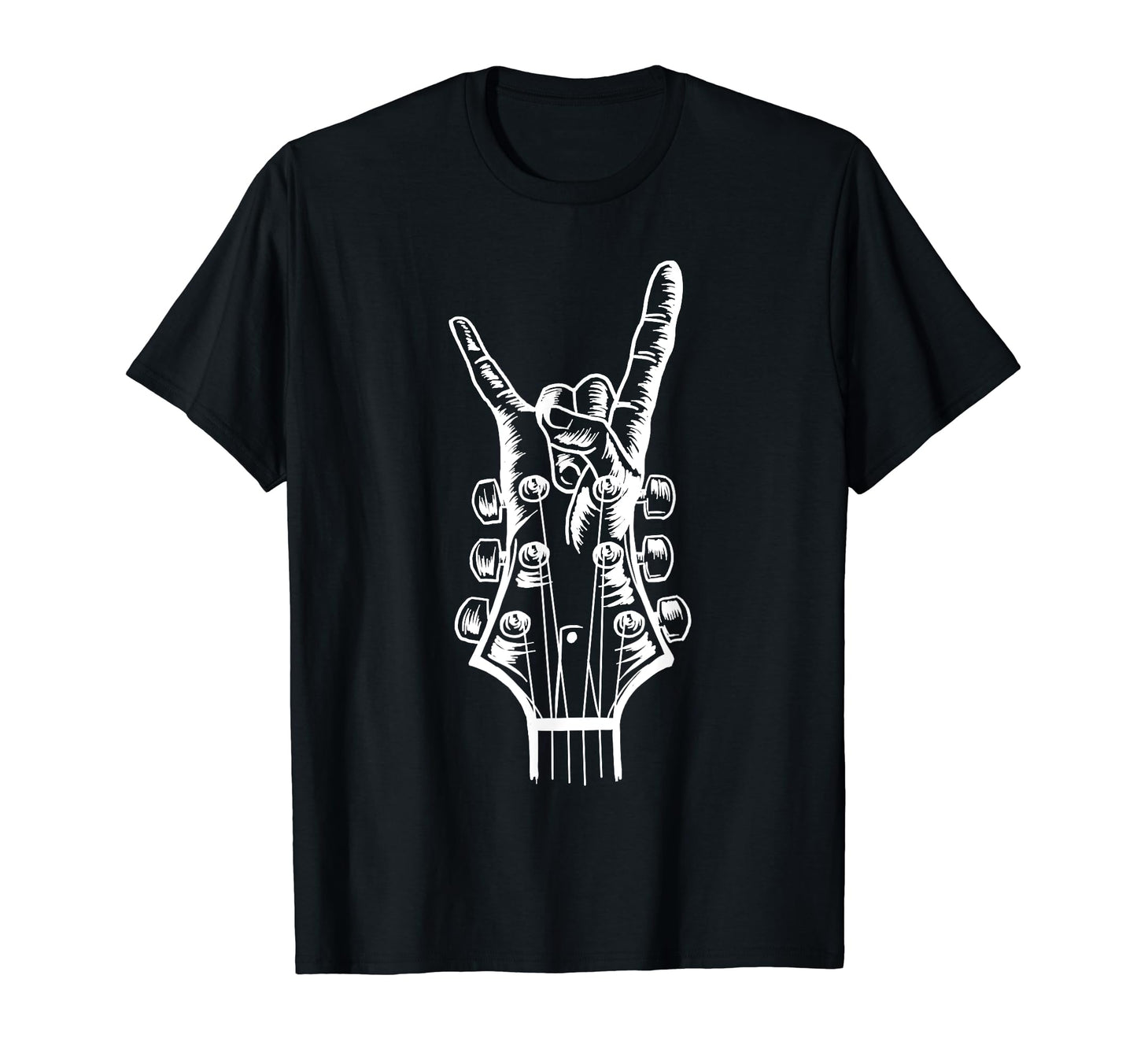 Acoustic Guitar Rock Hand Music T-Shirt - Aesthetic Graphic Men Women - T-Shirt, Sweatshirt, Hoodie