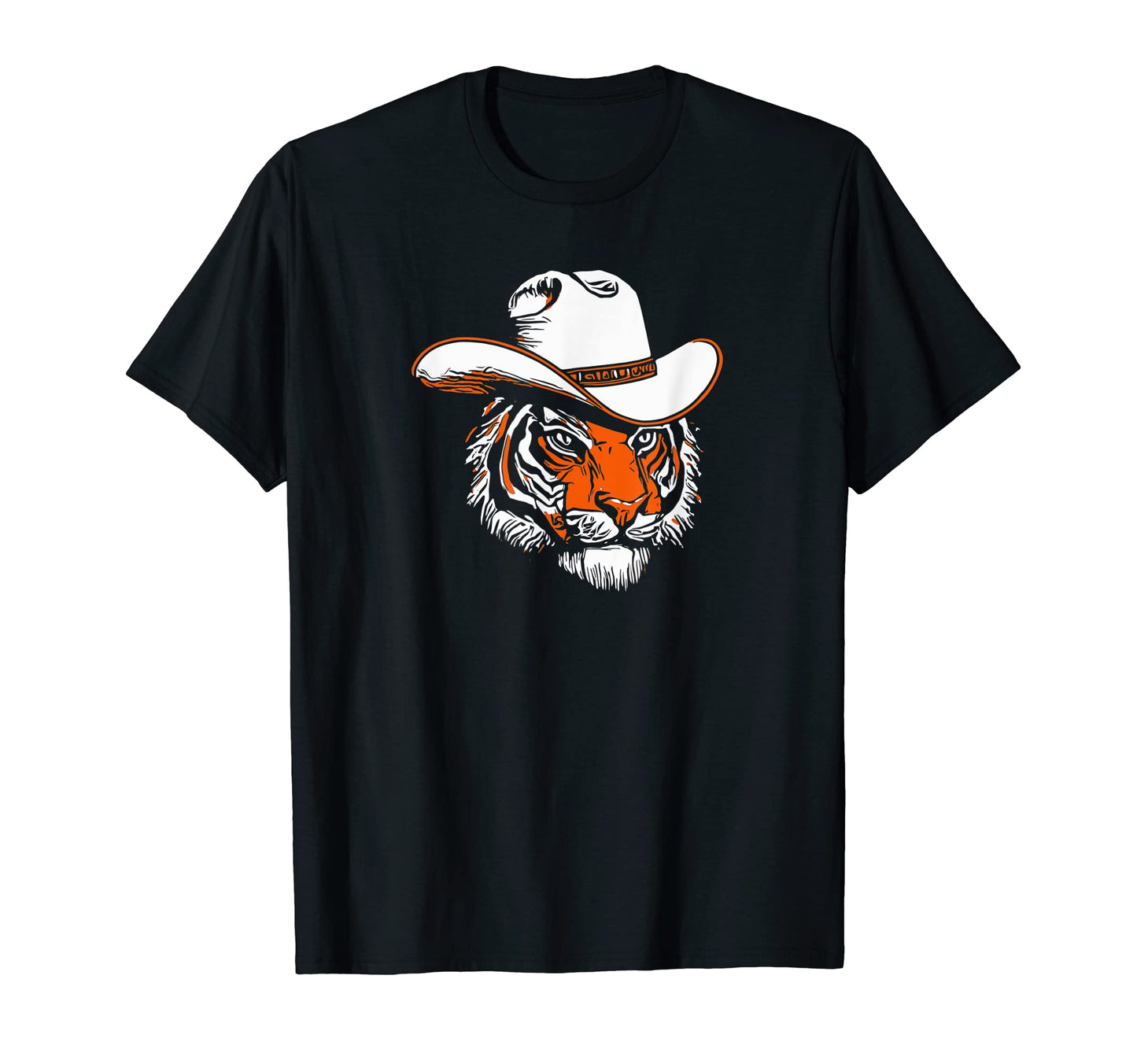 Funny Country Music Tiger Cowboy Hat T-Shirt - Streetwear Style Men Women - T-Shirt, Sweatshirt, Hoodie