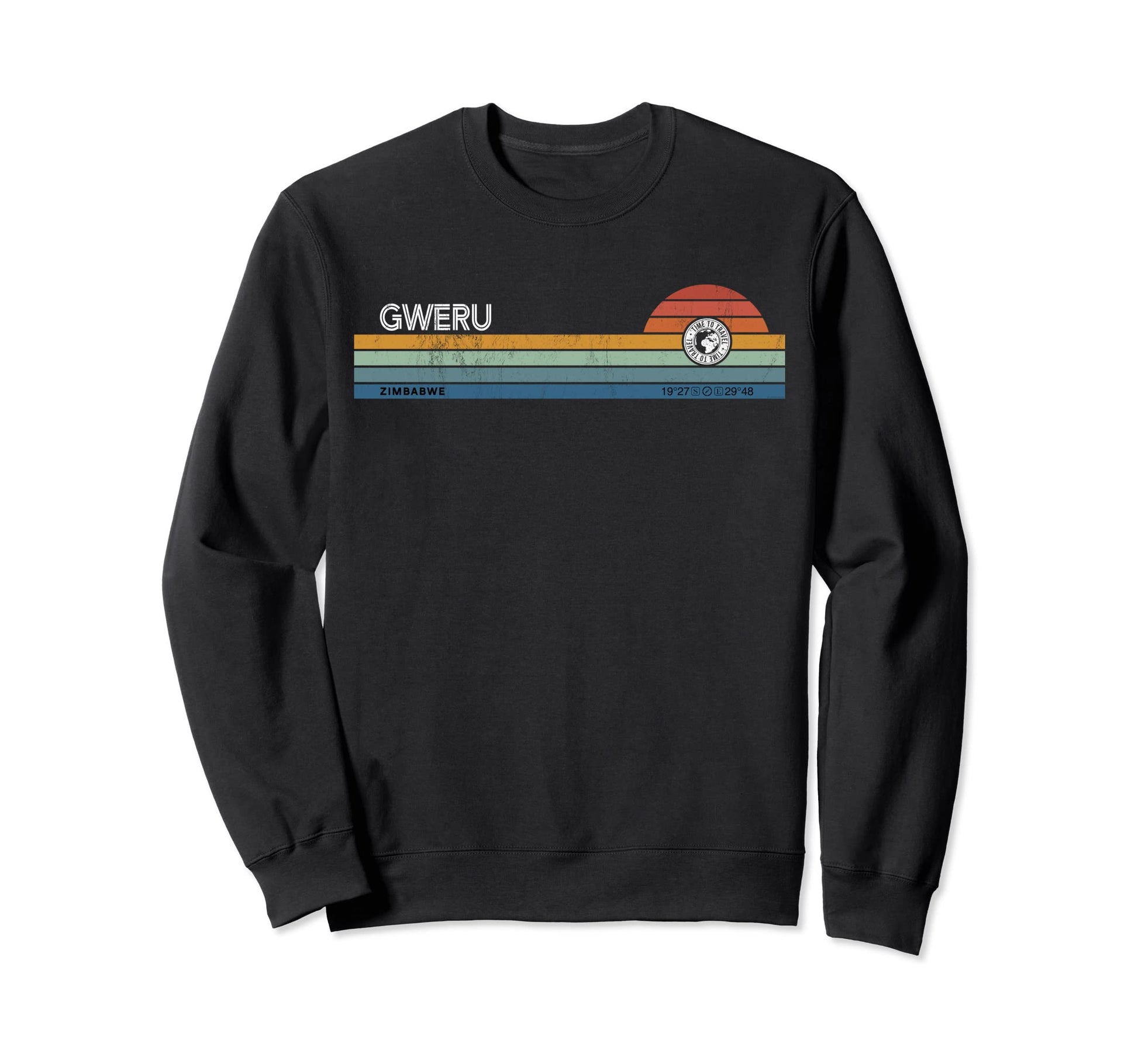 Gweru Zimbabwe Midlands Sunset Sweatshirt - Fun Novelty Design Men Women - T-Shirt, Sweatshirt, Hoodie