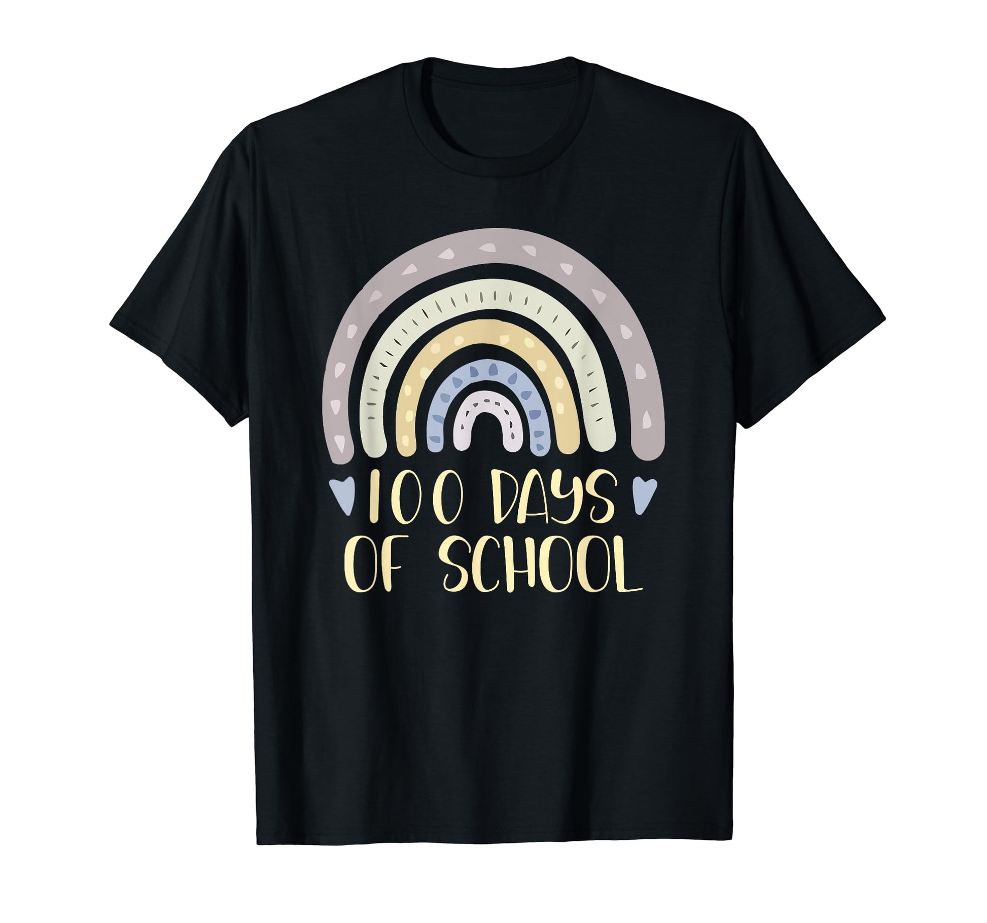 100 Days School Teacher Student T-Shirt - Minimalist Print for Adults - T-Shirt, Sweatshirt, Hoodie