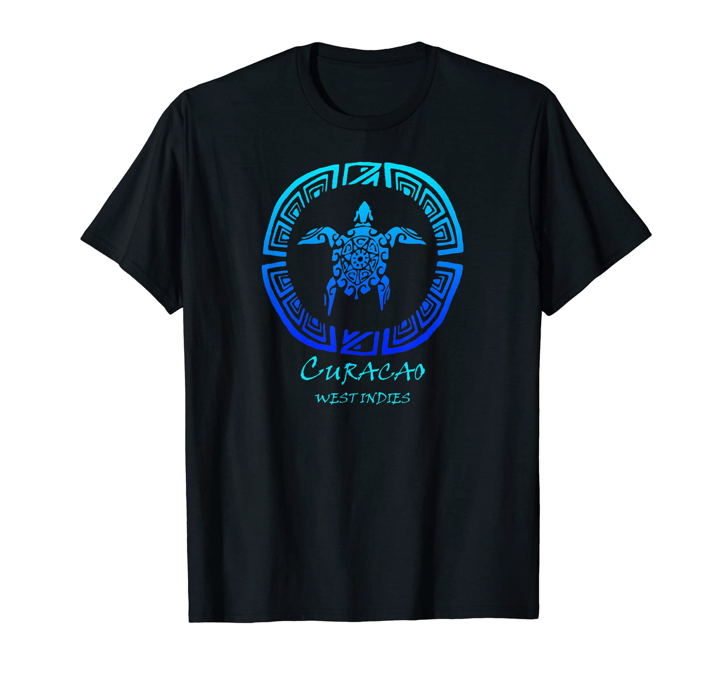 Curacao West Indies Tribal Turtle T-Shirt - Aesthetic Graphic Men Women - T-Shirt, Sweatshirt, Hoodie