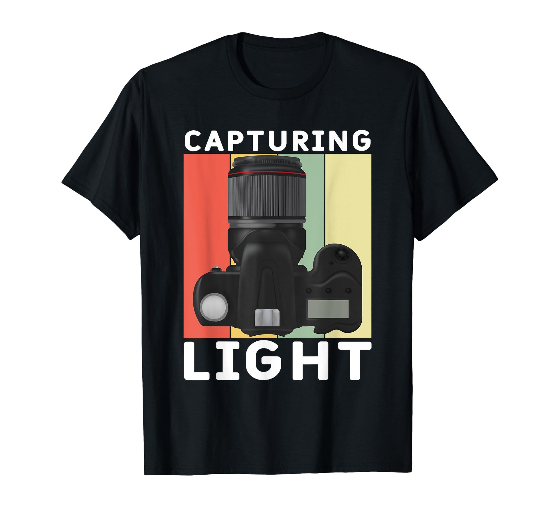 Capturing Light Colorful Photography T-Shirt - Streetwear Style for Adults - T-Shirt, Sweatshirt, Hoodie