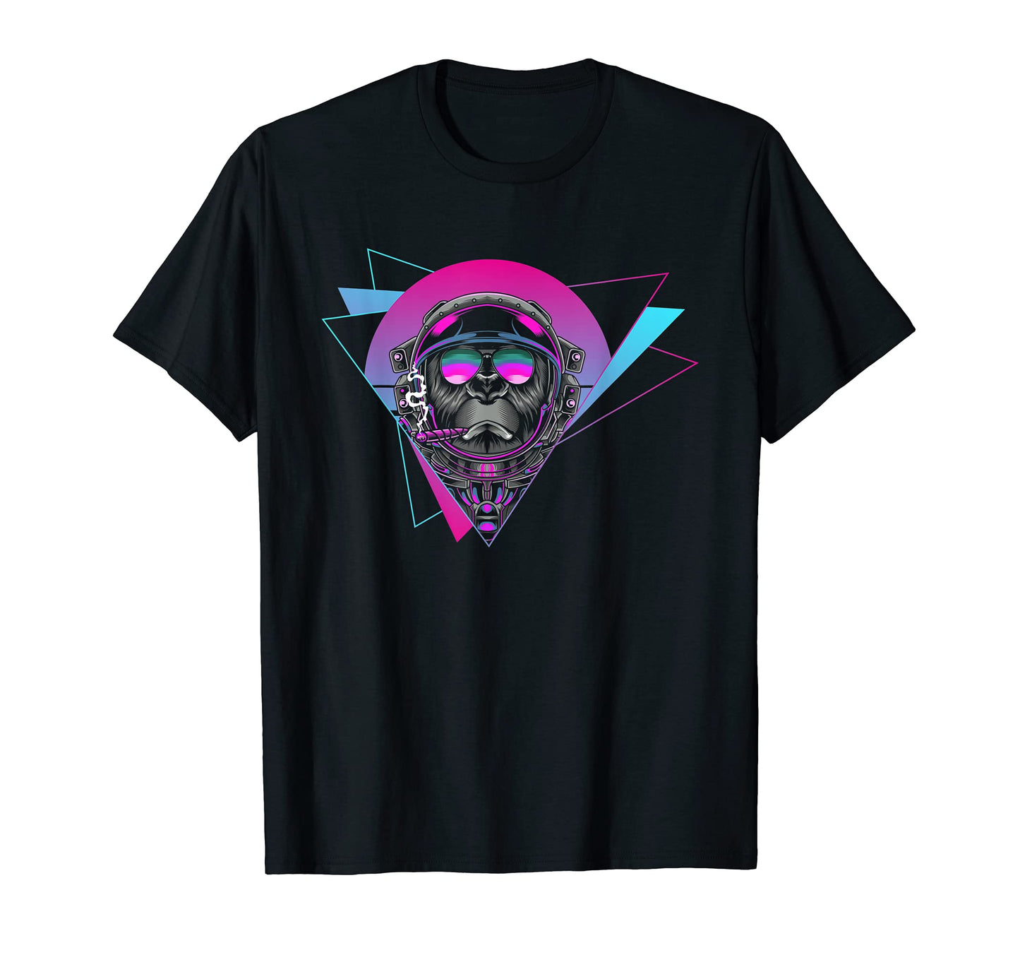 Monkey Animal 90S Art Aesthetic T-Shirt - Novelty Apparel for Adults - T-Shirt, Sweatshirt, Hoodie