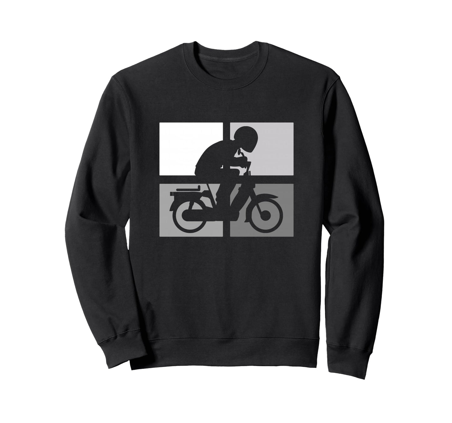 Moped Bike Mofas Moped Sweatshirt - Casual Everyday Wear Men Women - T-Shirt, Sweatshirt, Hoodie